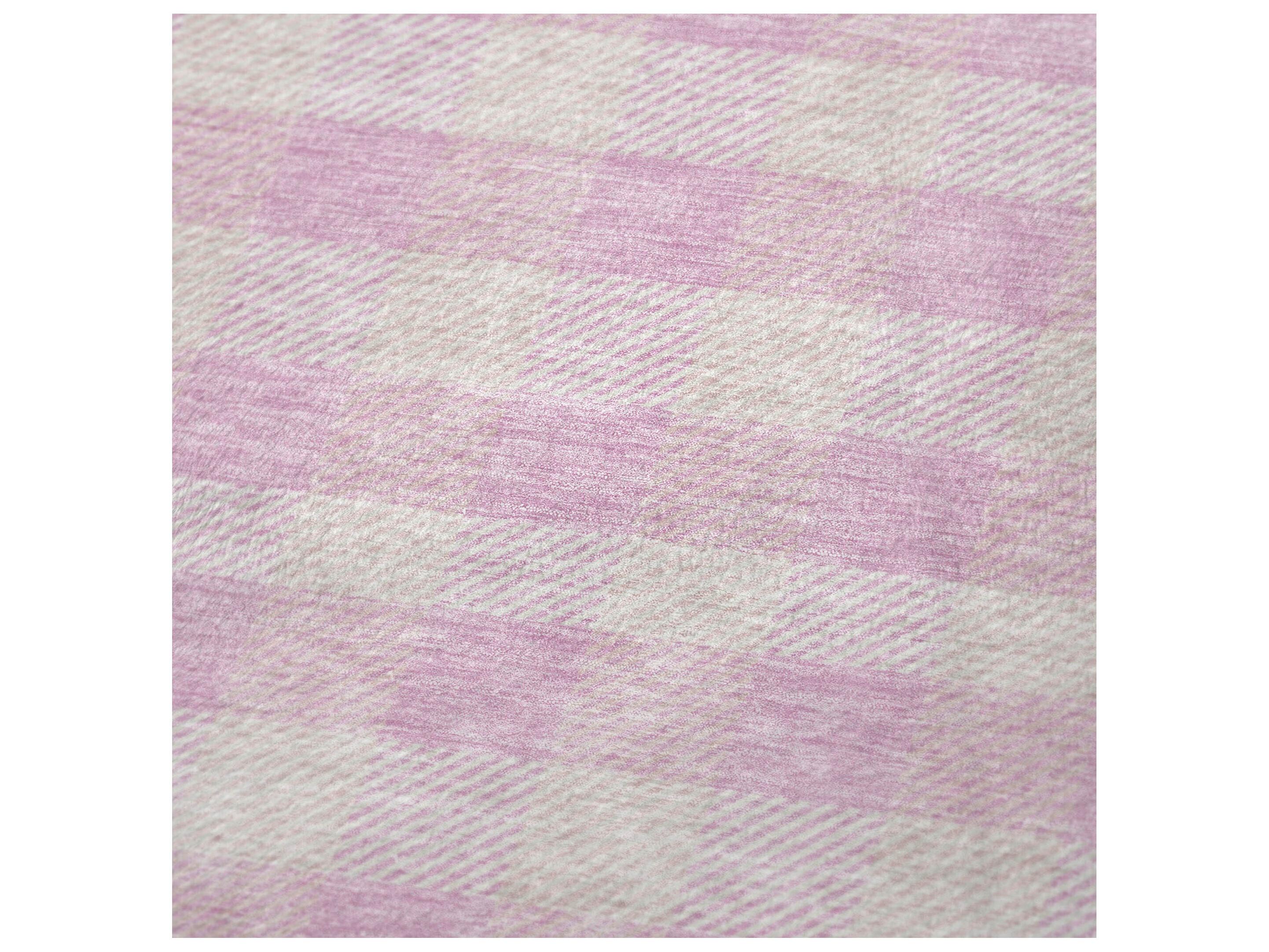 Dalyn Sherpa Pink Polyester Throw