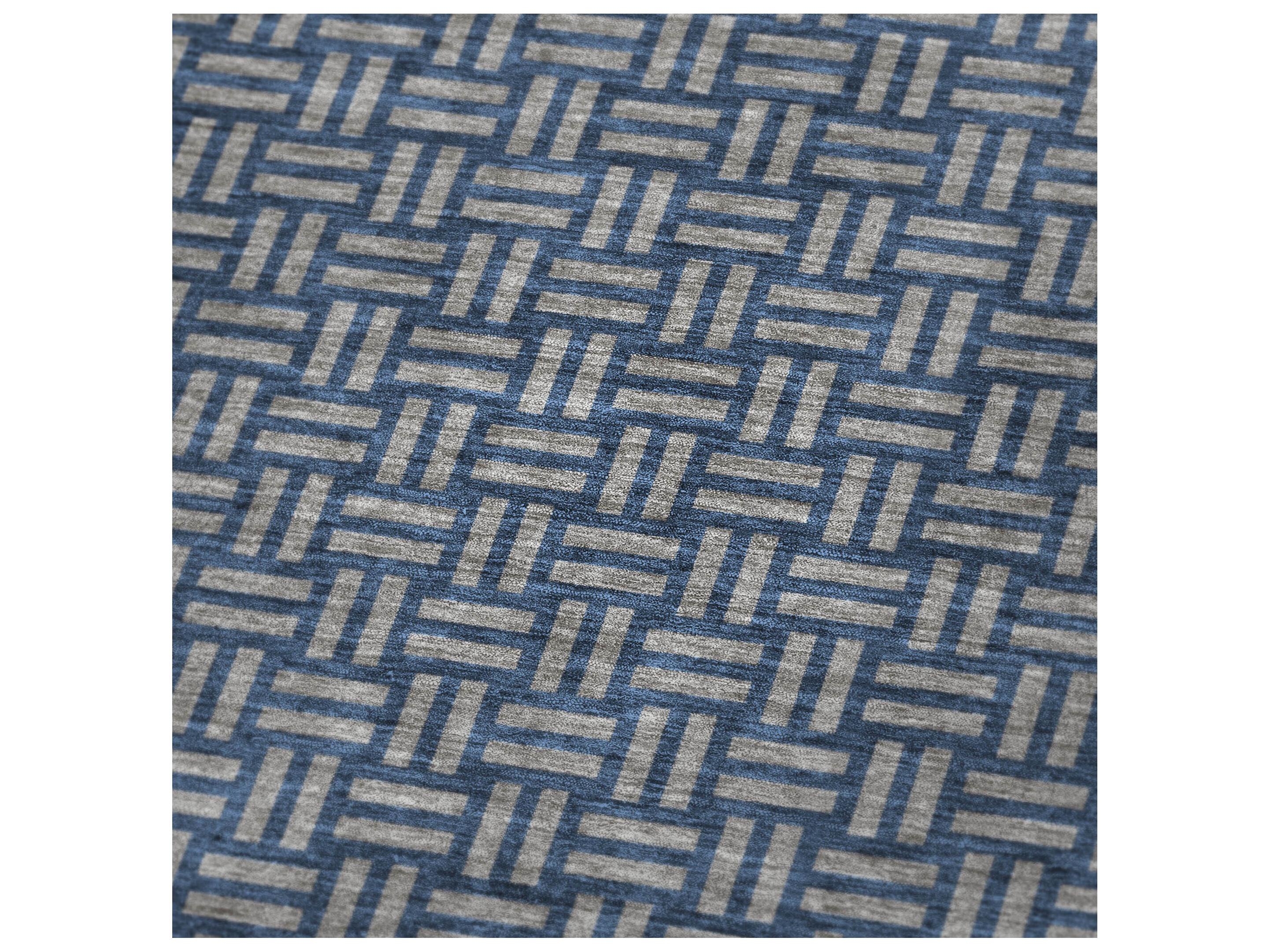 Dalyn Sherpa Blue Polyester Throw