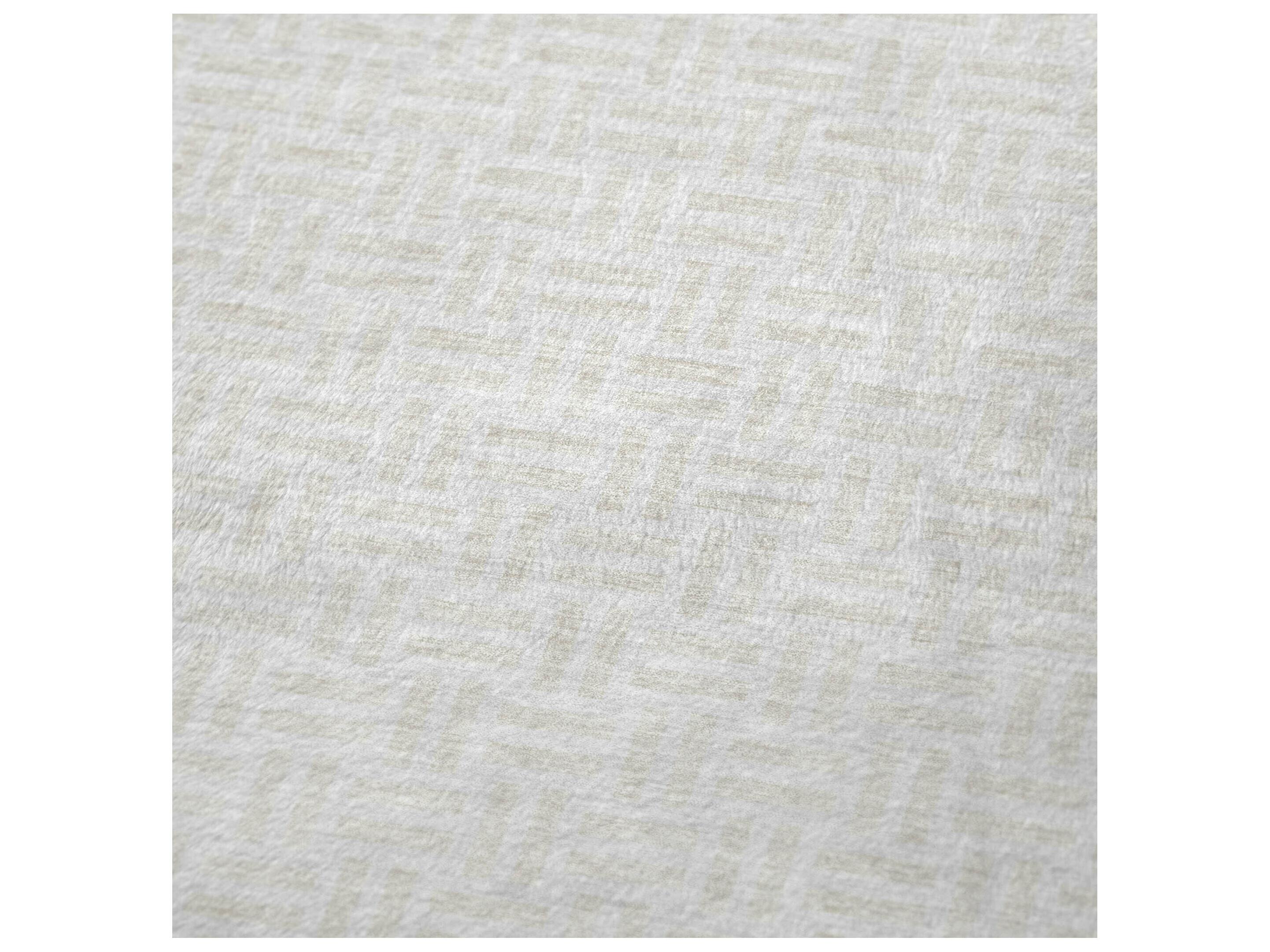 Dalyn Sherpa Ivory Polyester Throw