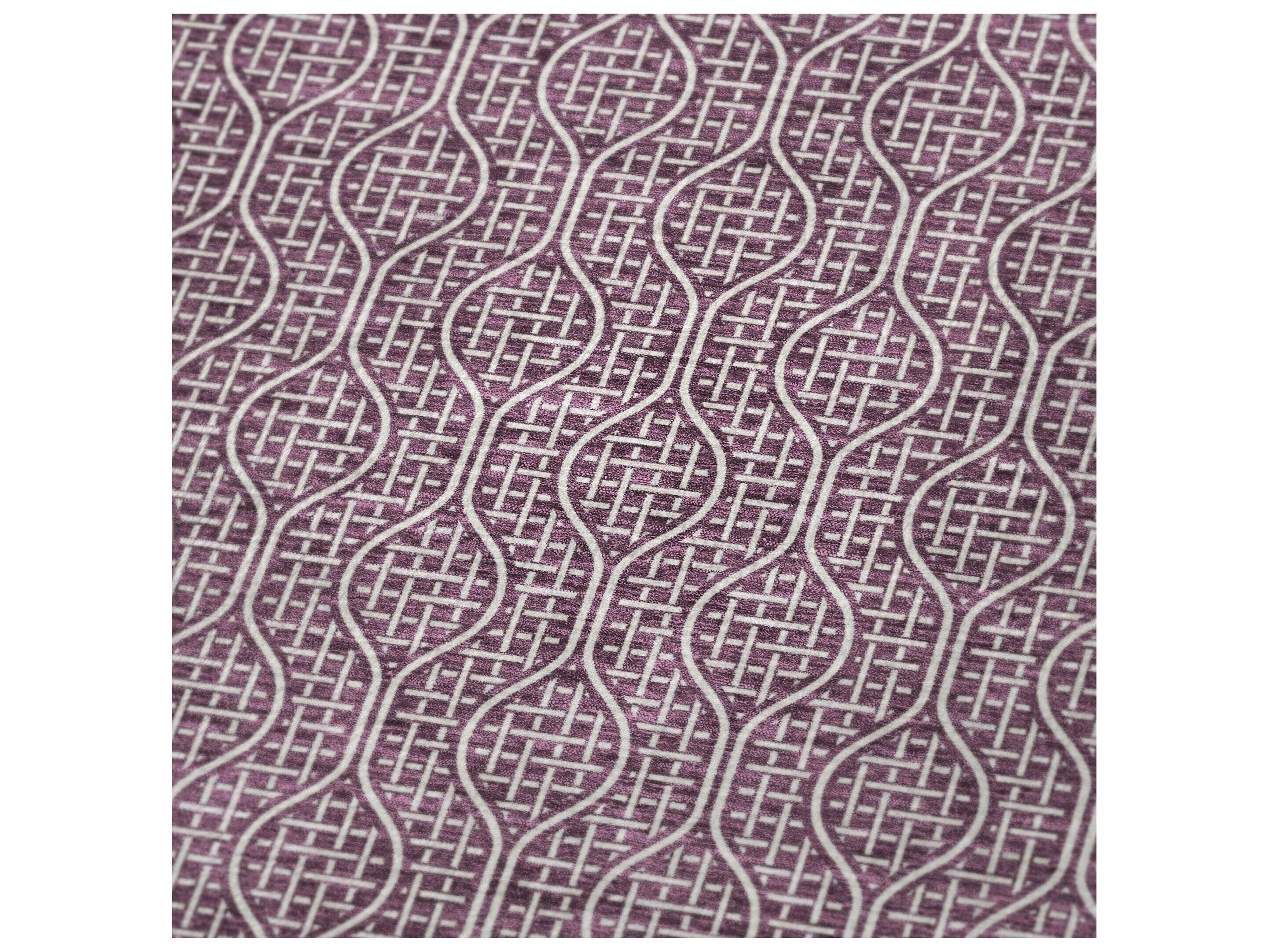 Dalyn Sherpa Purple Polyester Throw