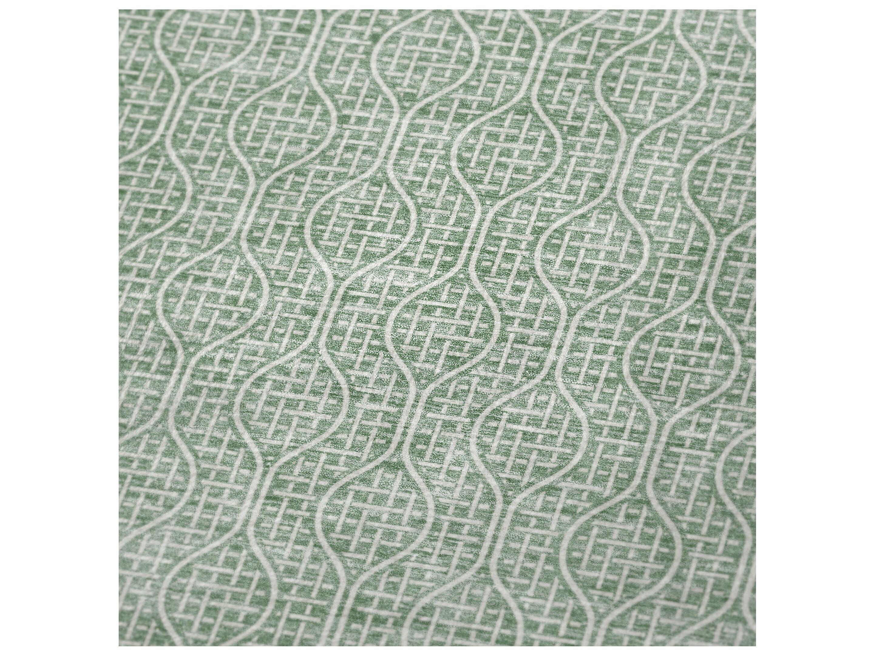 Dalyn Sherpa Green Polyester Throw