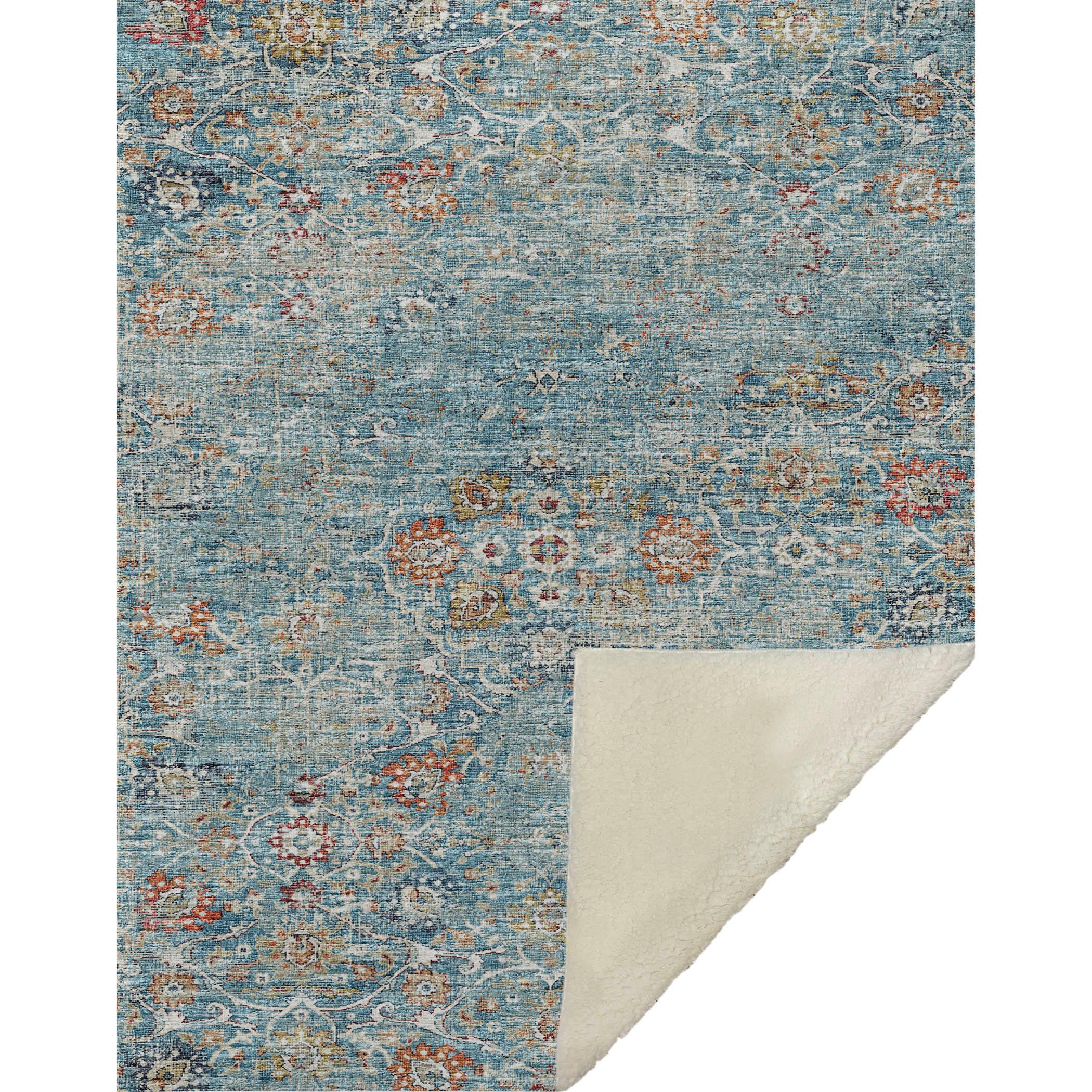 Dalyn Sherpa Multi Polyester Throw