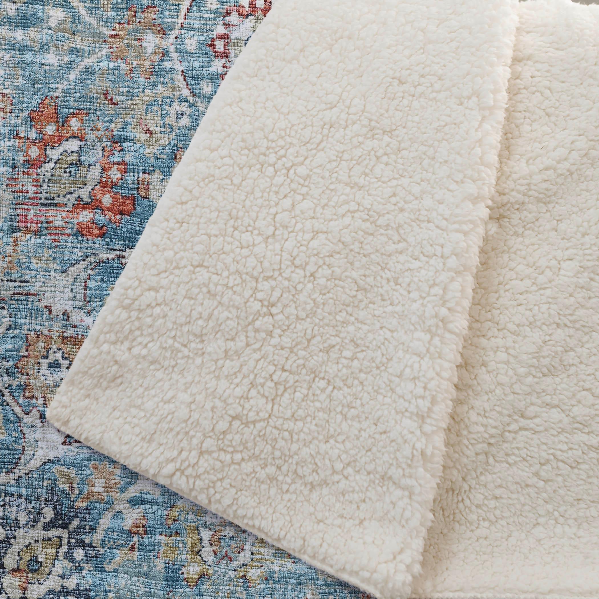 Dalyn Sherpa Multi Polyester Throw