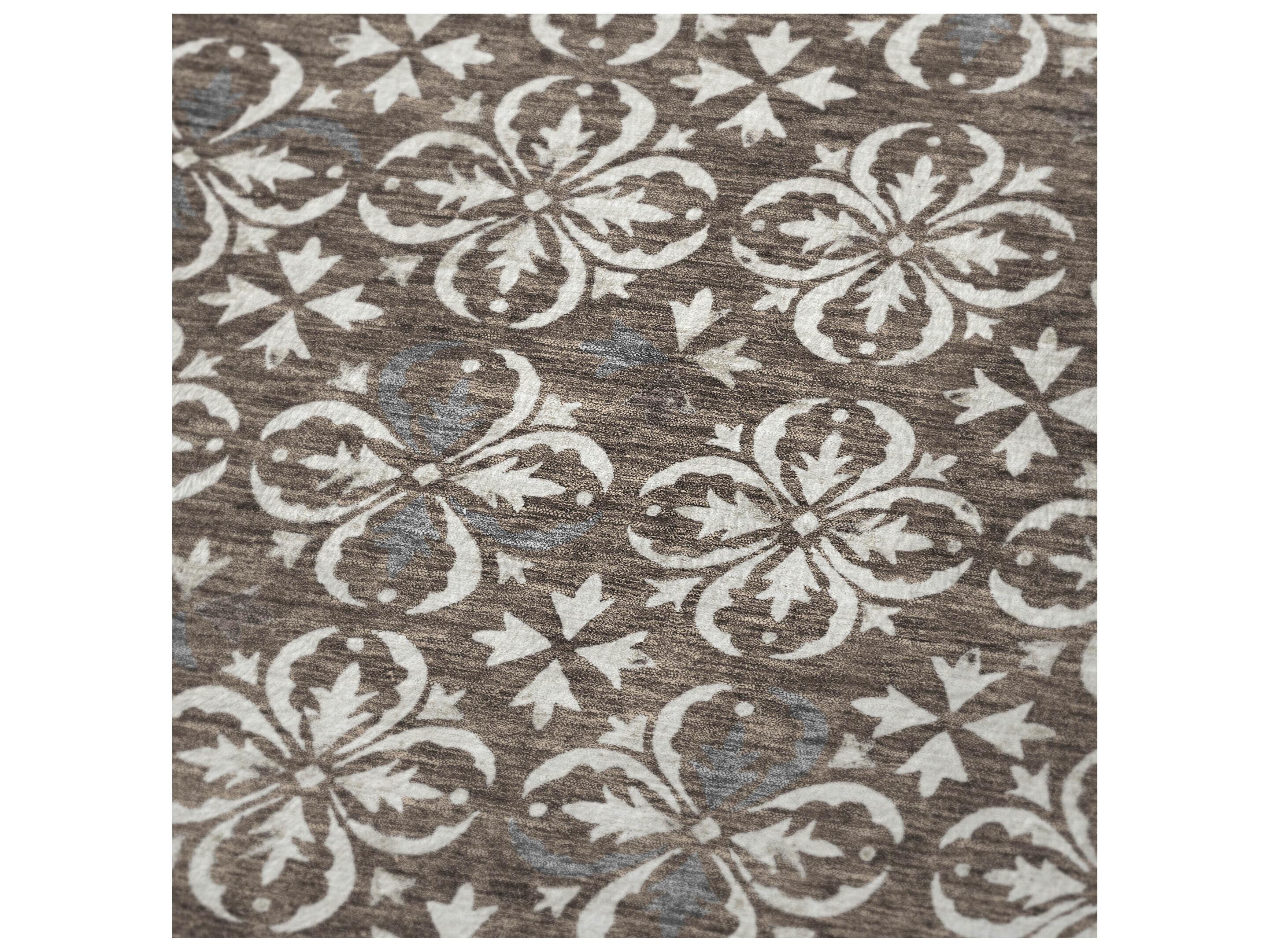 Dalyn Sherpa Brown Polyester Throw