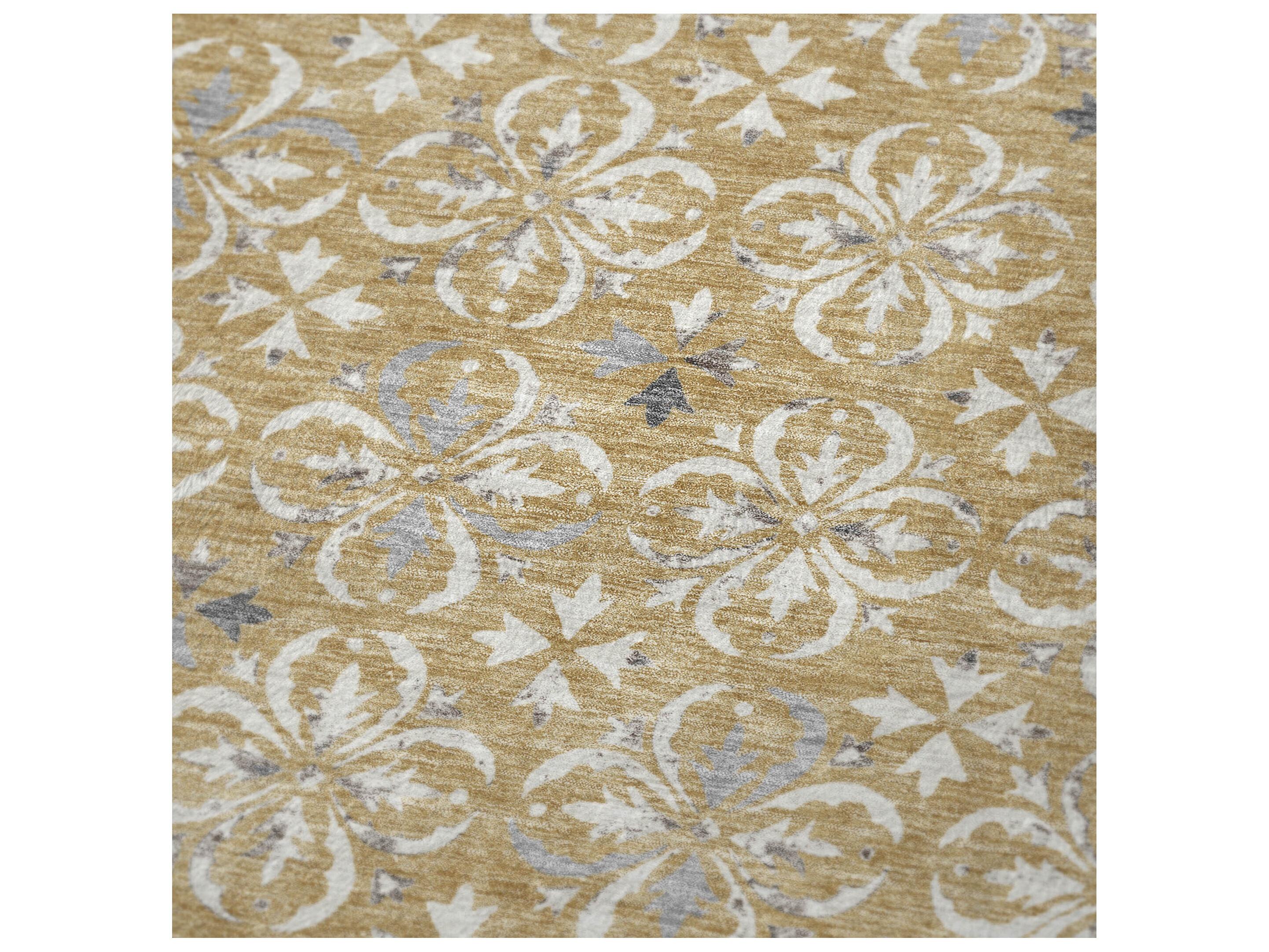 Dalyn Sherpa Gold Polyester Throw