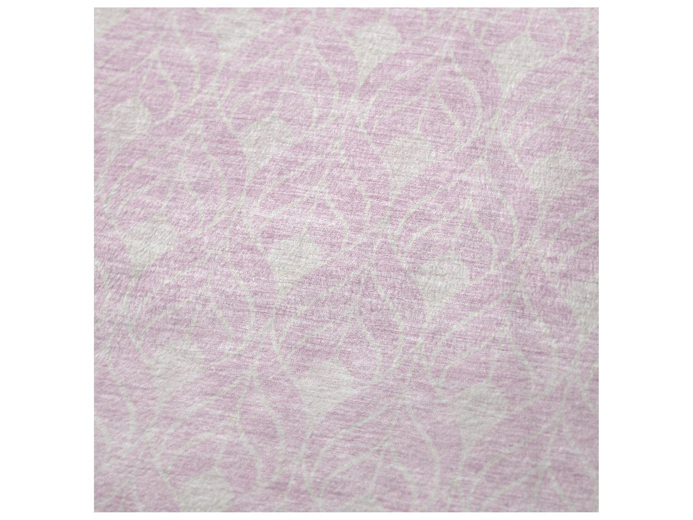 Dalyn Sherpa Pink Polyester Throw