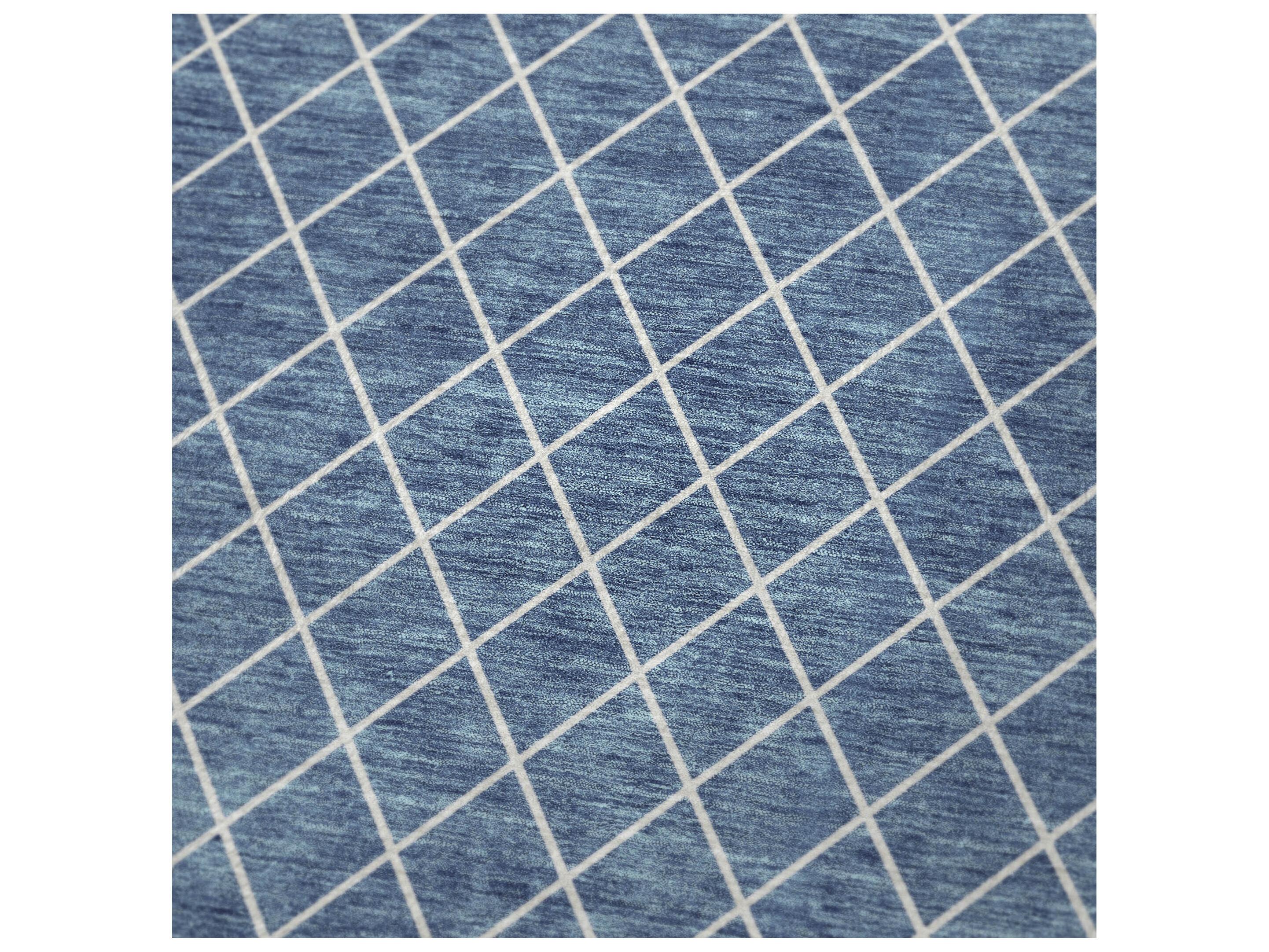 Dalyn Sherpa Blue Polyester Throw