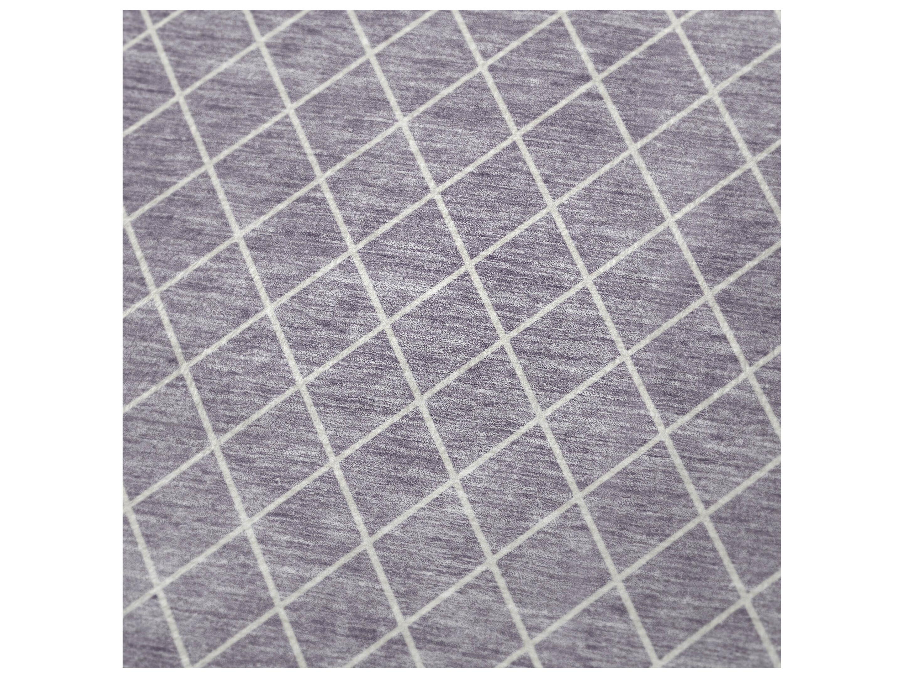 Dalyn Sherpa Purple Polyester Throw