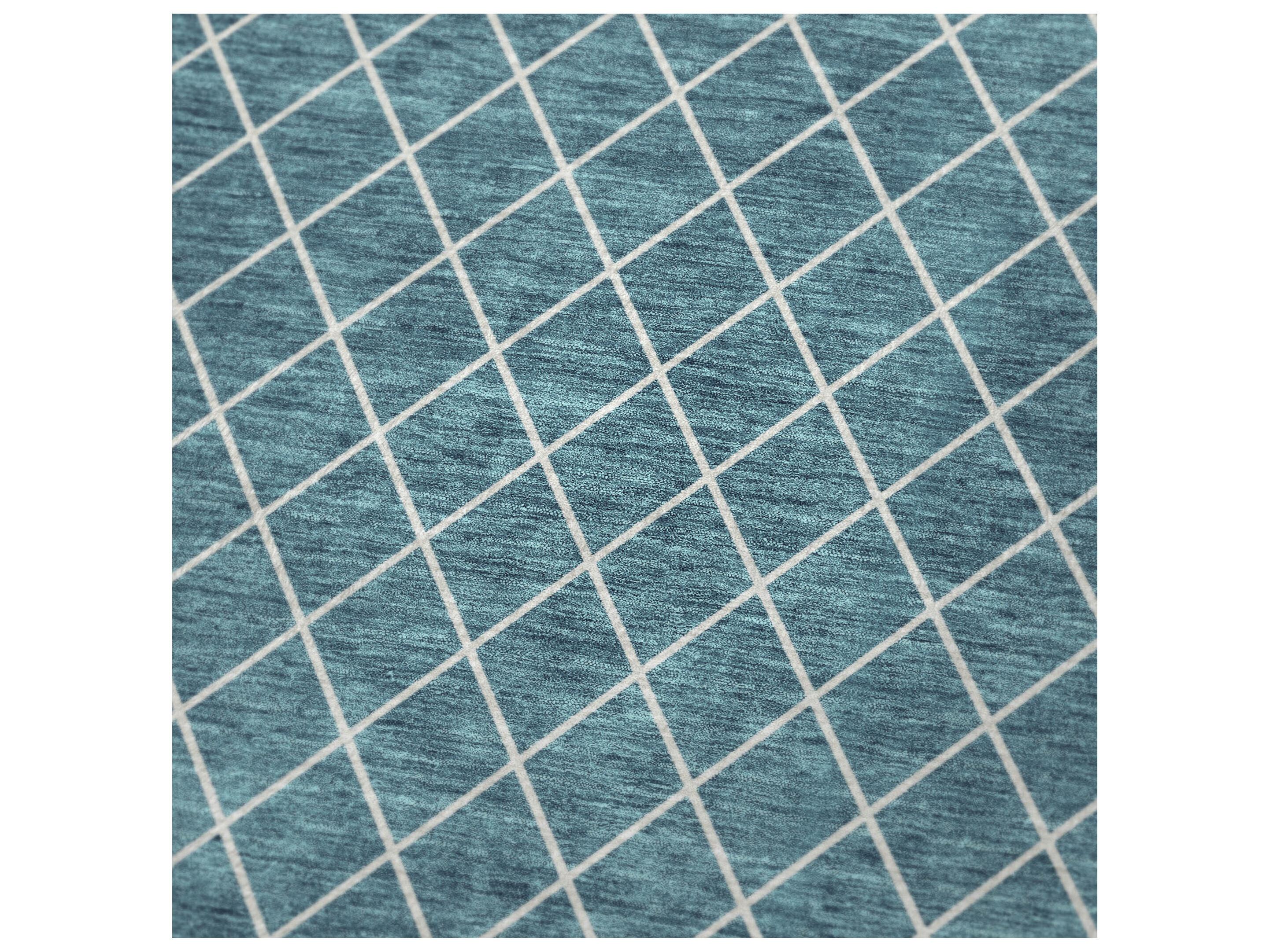 Dalyn Sherpa Teal Polyester Throw