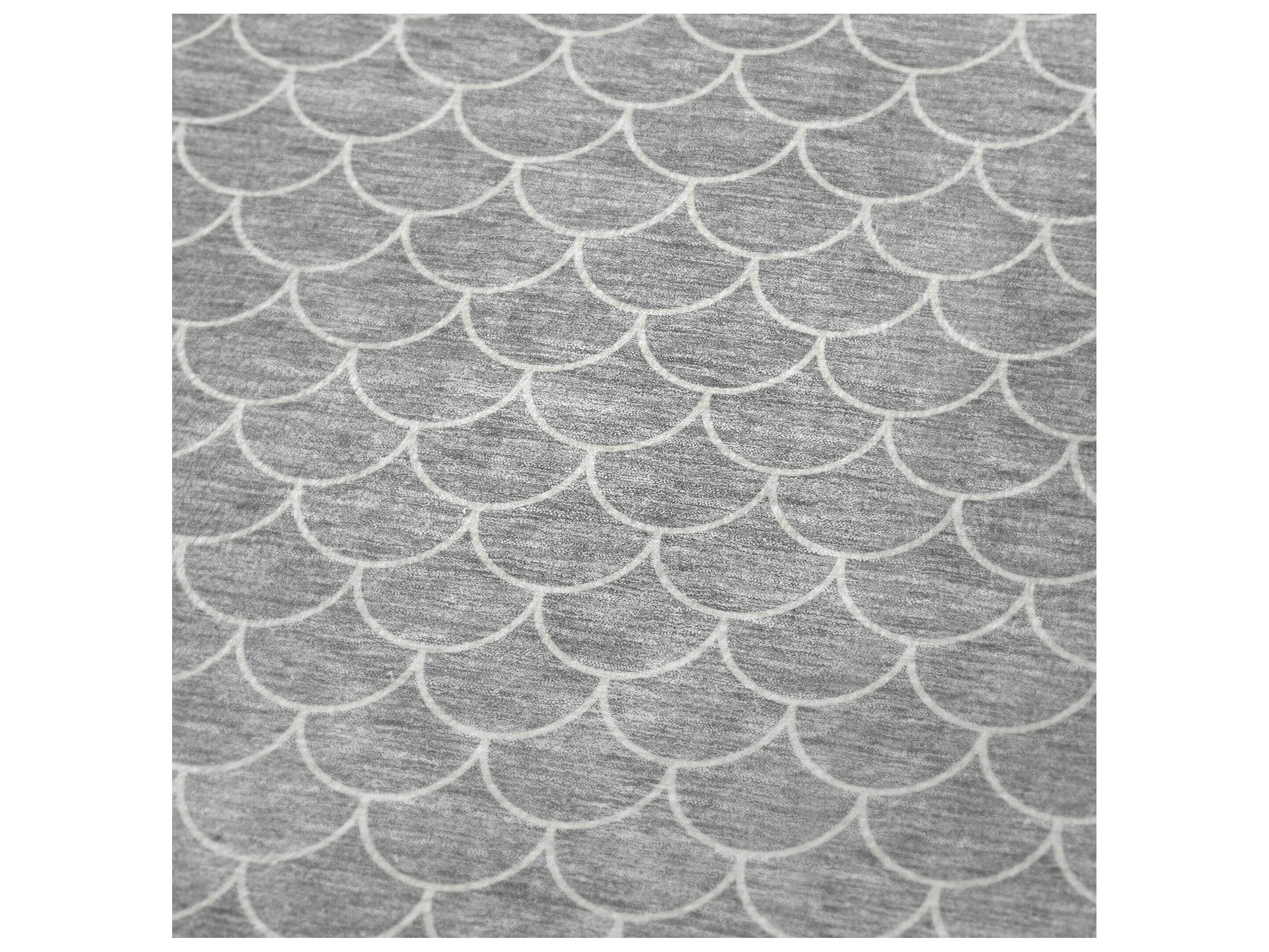 Dalyn Sherpa Gray Polyester Throw