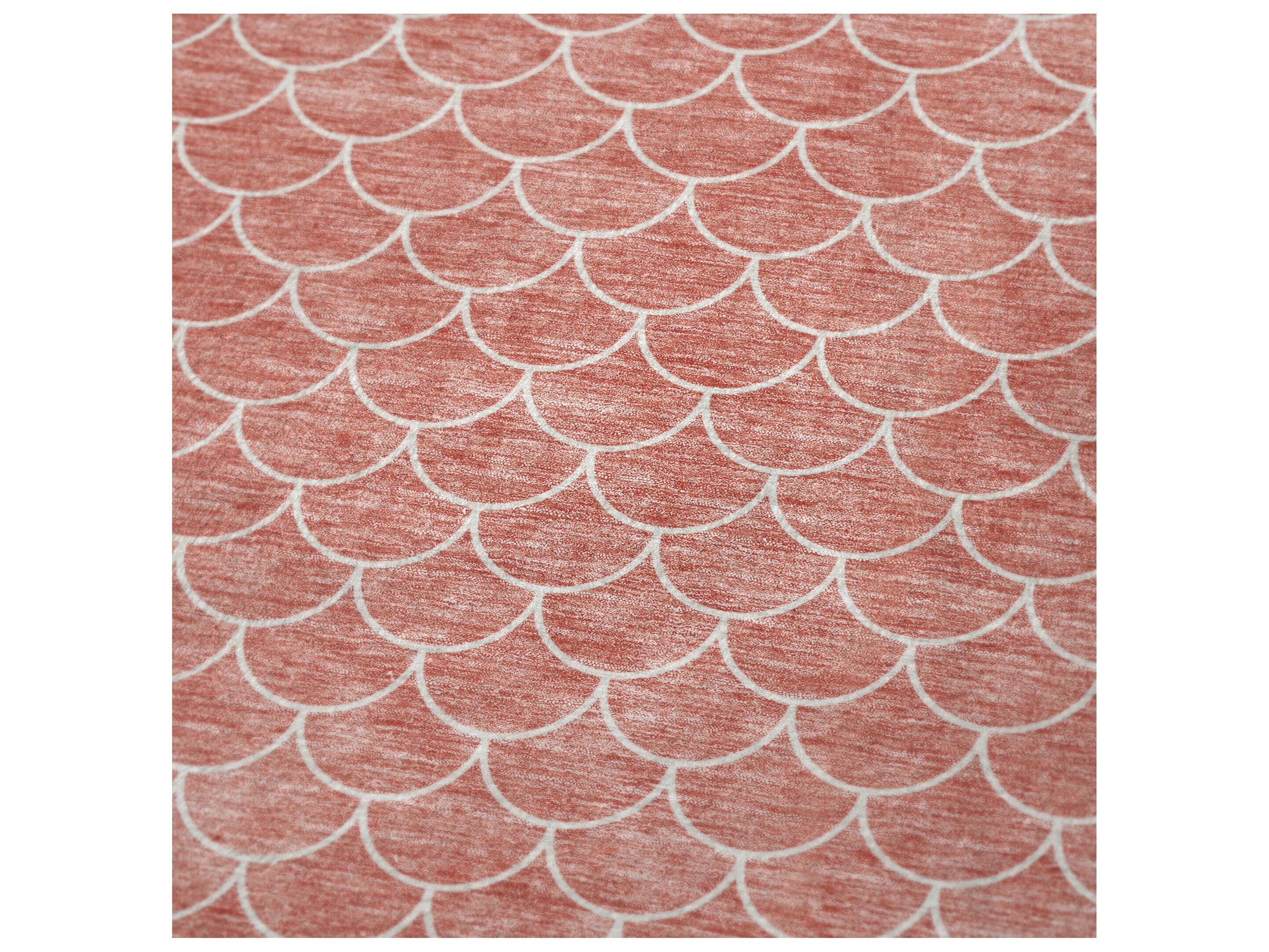 Dalyn Sherpa Orange Polyester Throw