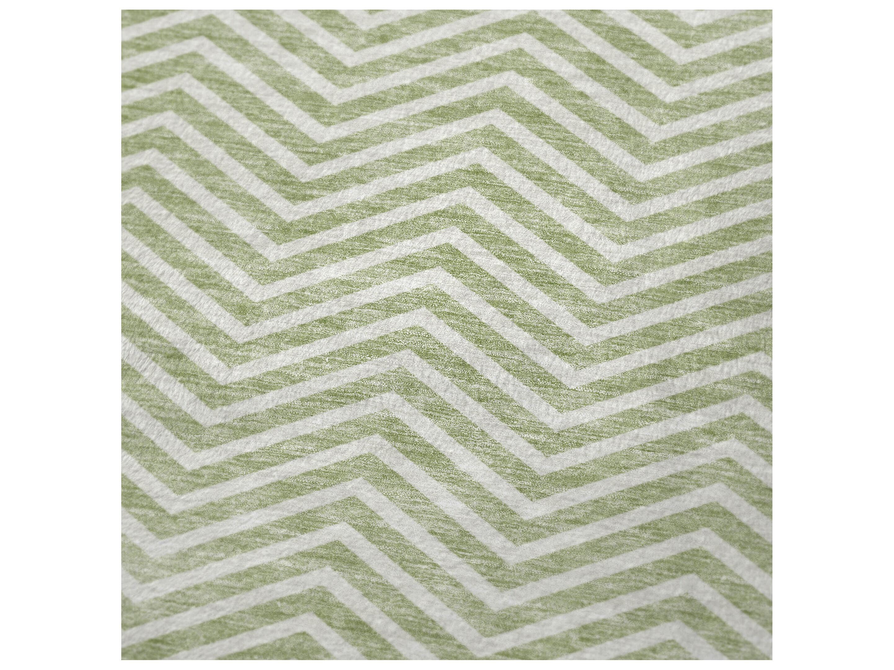 Dalyn Sherpa Green Polyester Throw