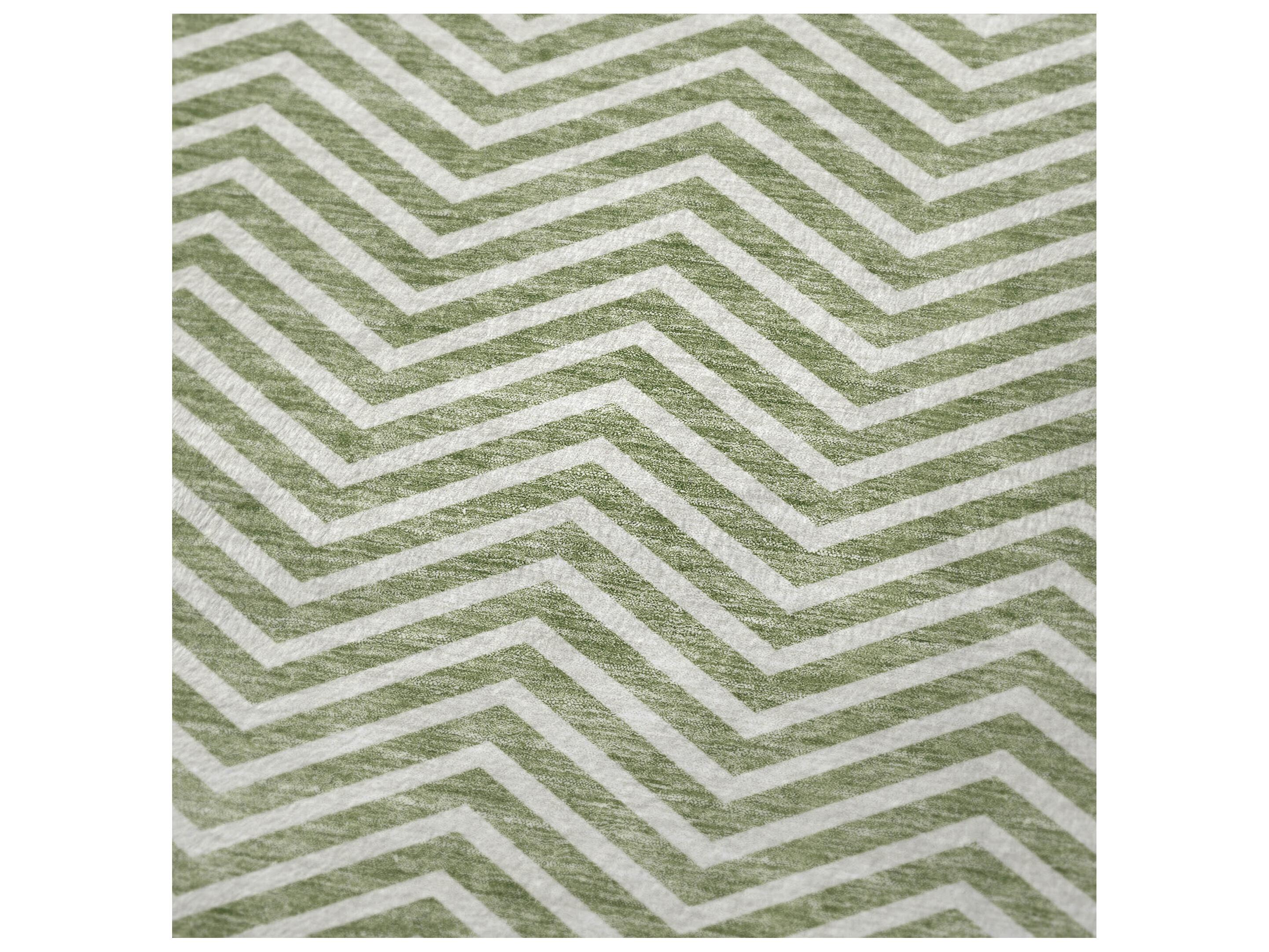 Dalyn Sherpa Green Polyester Throw