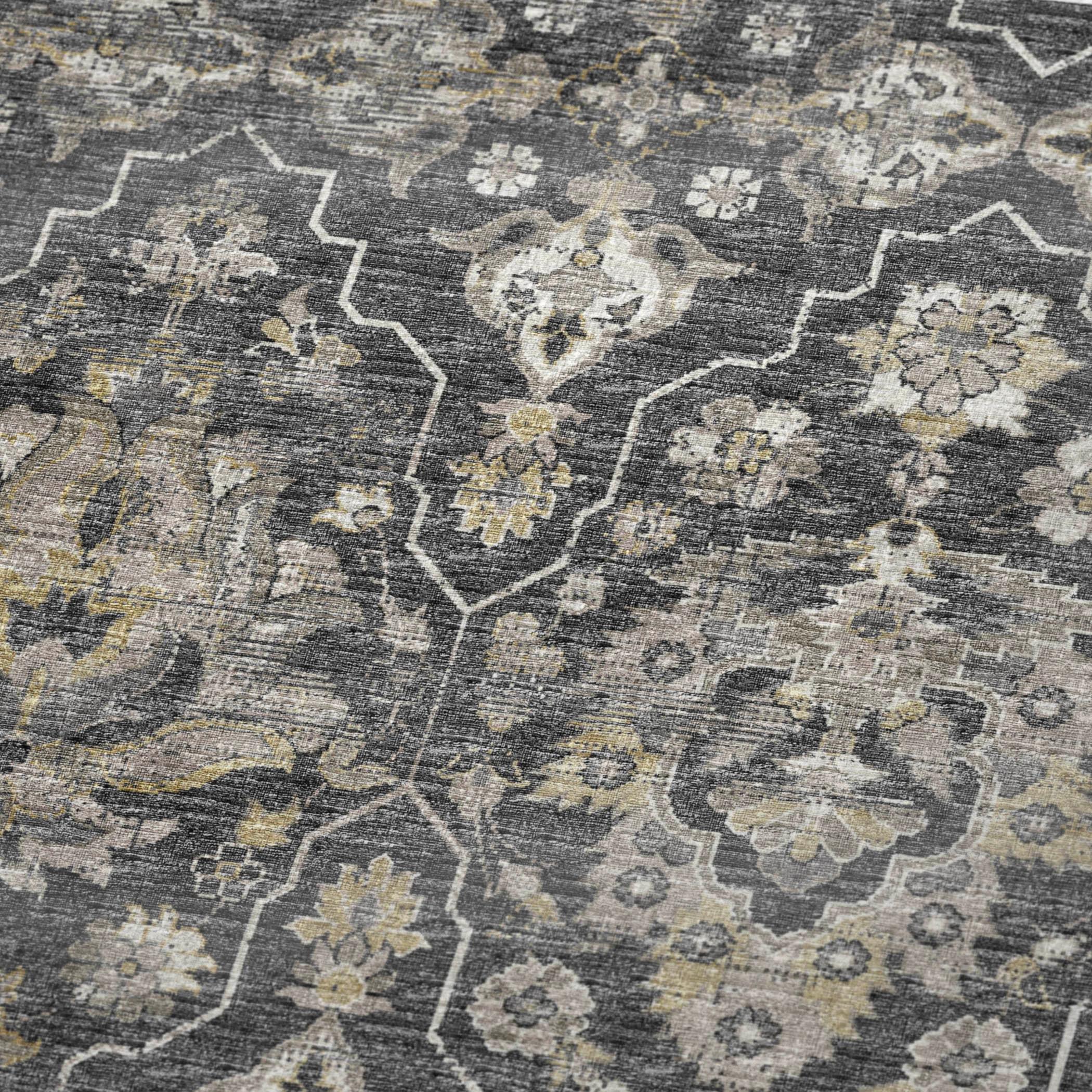 Dalyn Sherpa Gray Polyester Throw