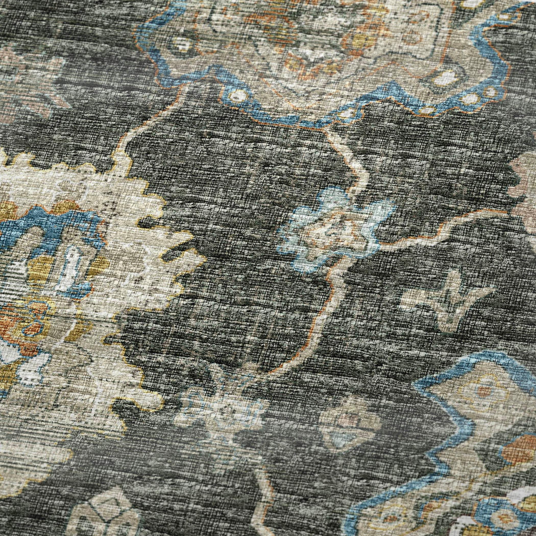 Dalyn Sherpa Green Polyester Throw