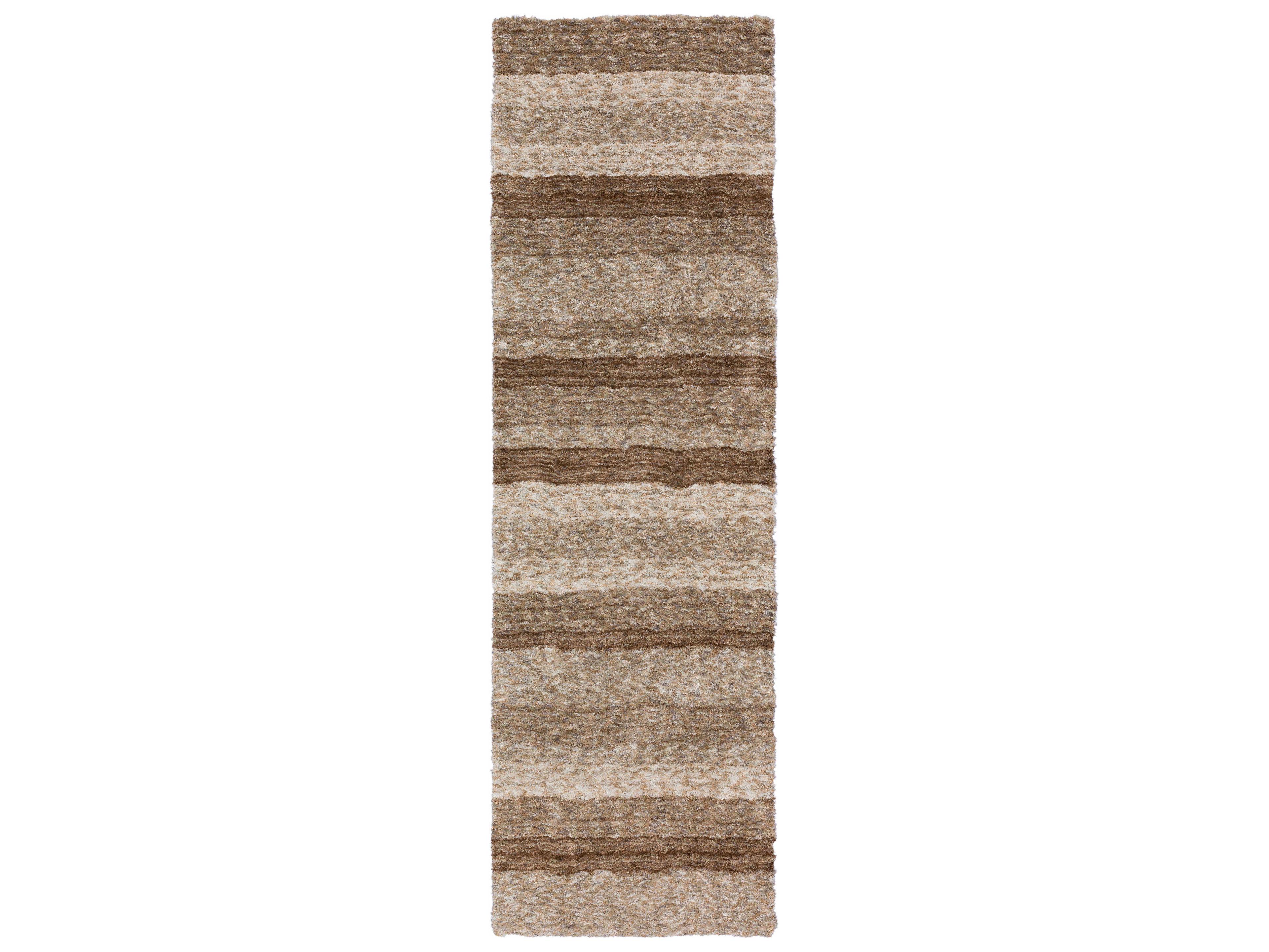 Dalyn Sanibel Shag Striped Runner Area Rug