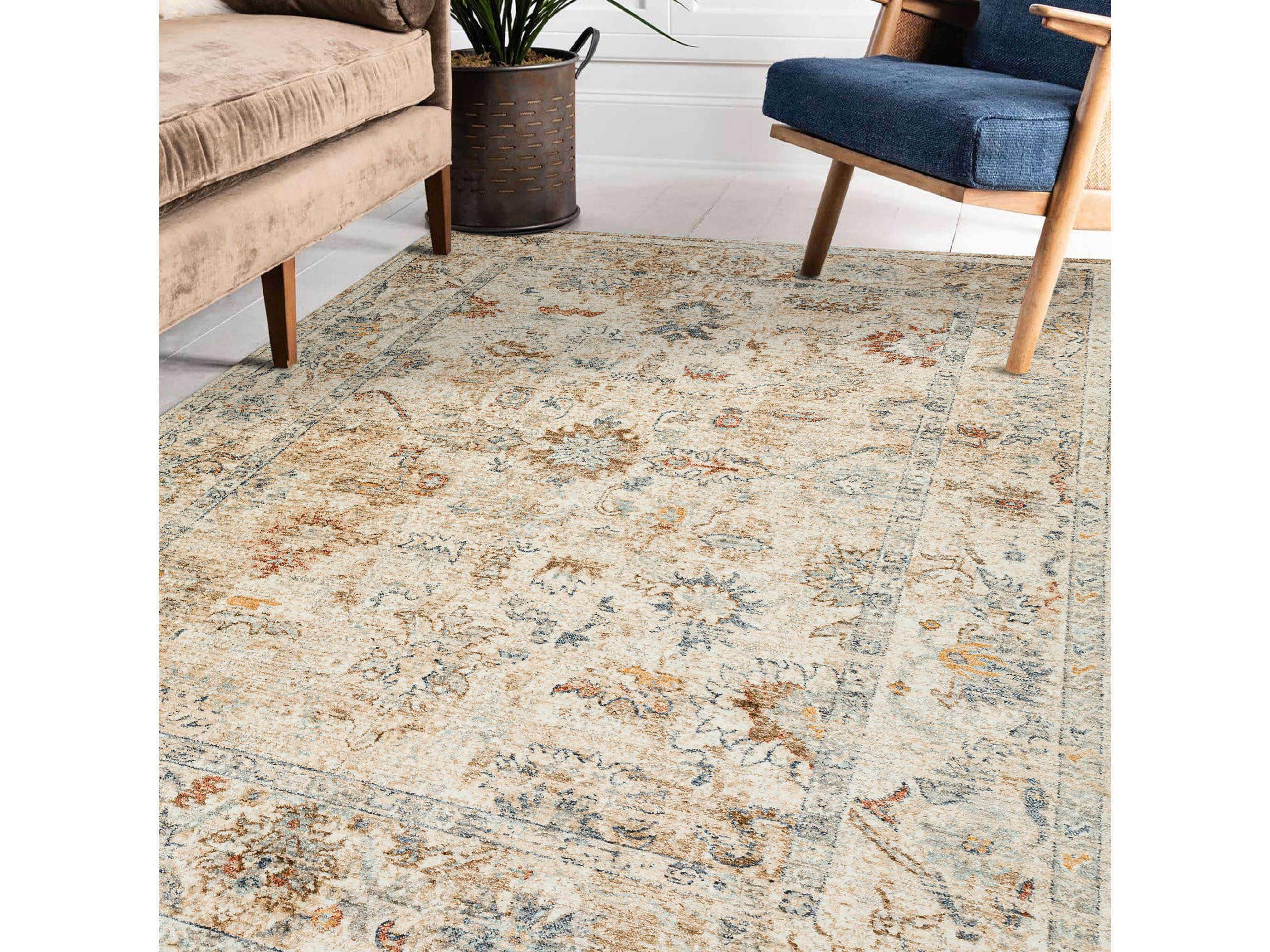 Dalyn Bergama Bordered Area Rug