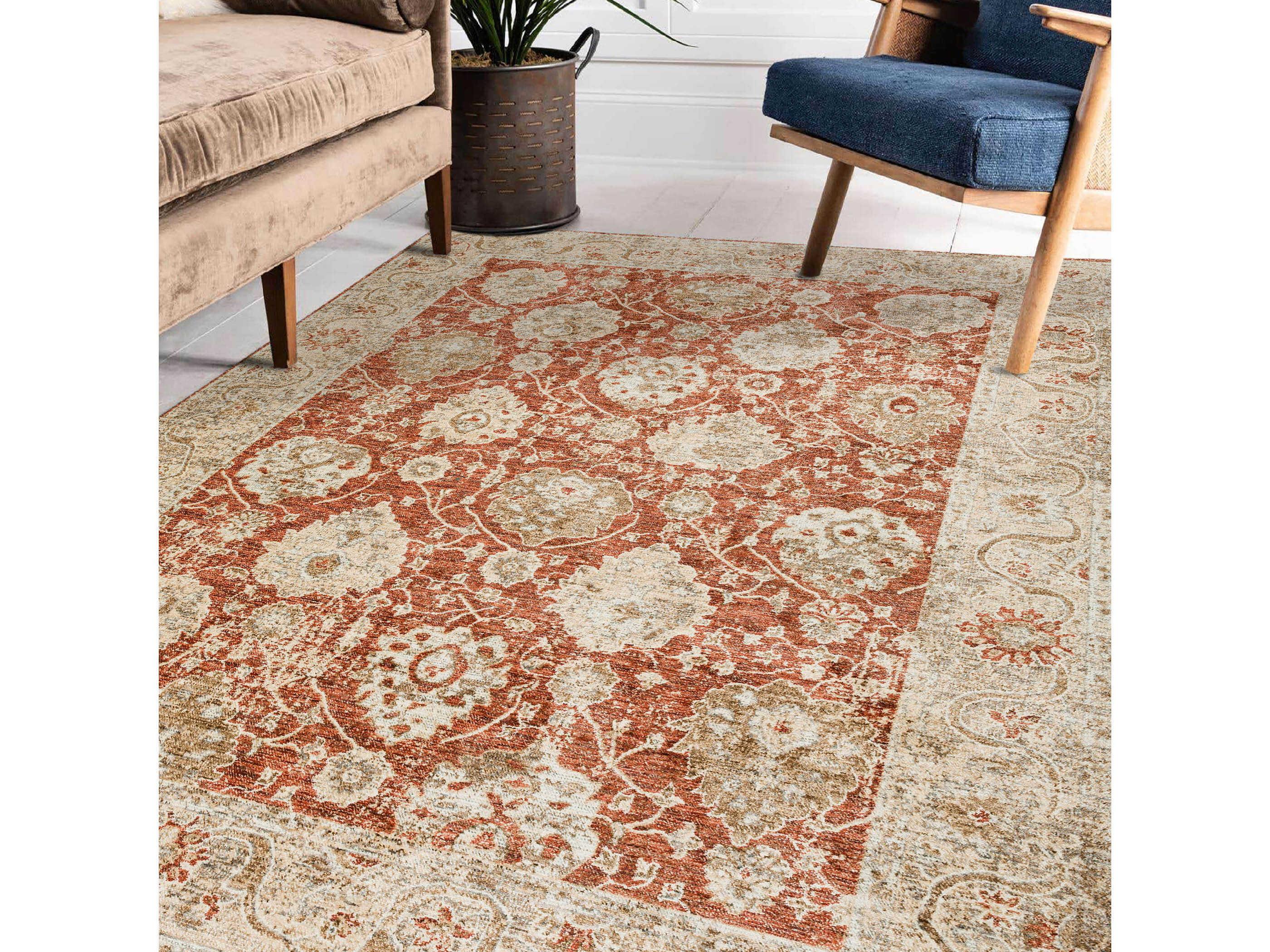 Dalyn Bergama Bordered Area Rug