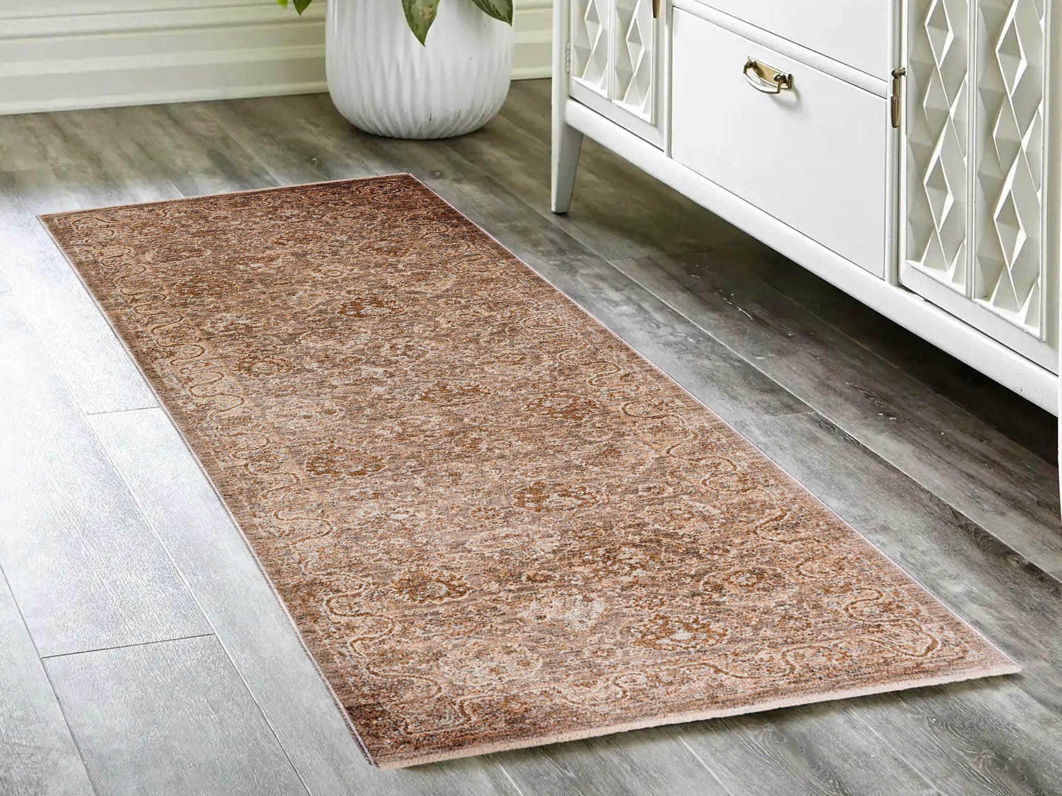 Dalyn Bergama Bordered Runner Area Rug