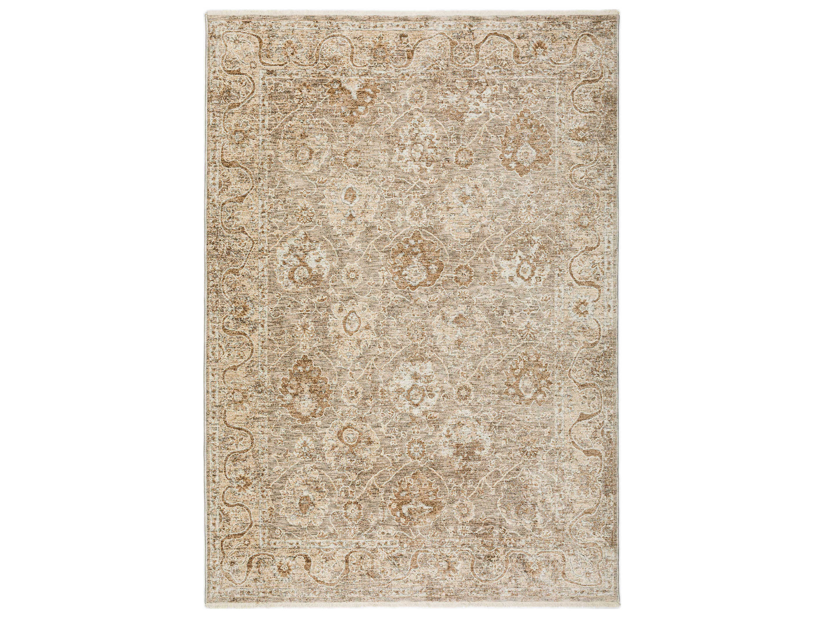 Dalyn Bergama Bordered Area Rug