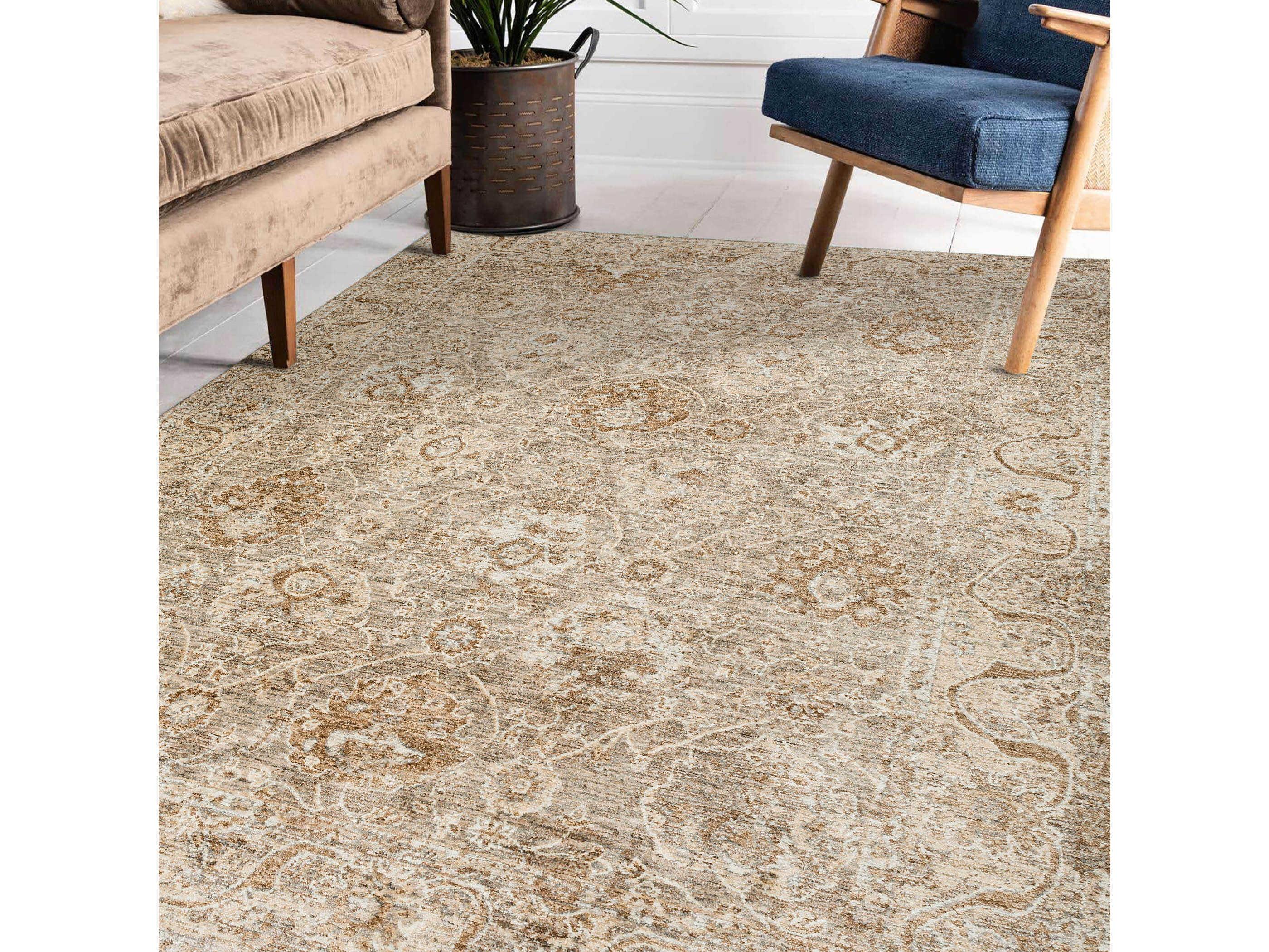 Dalyn Bergama Bordered Area Rug