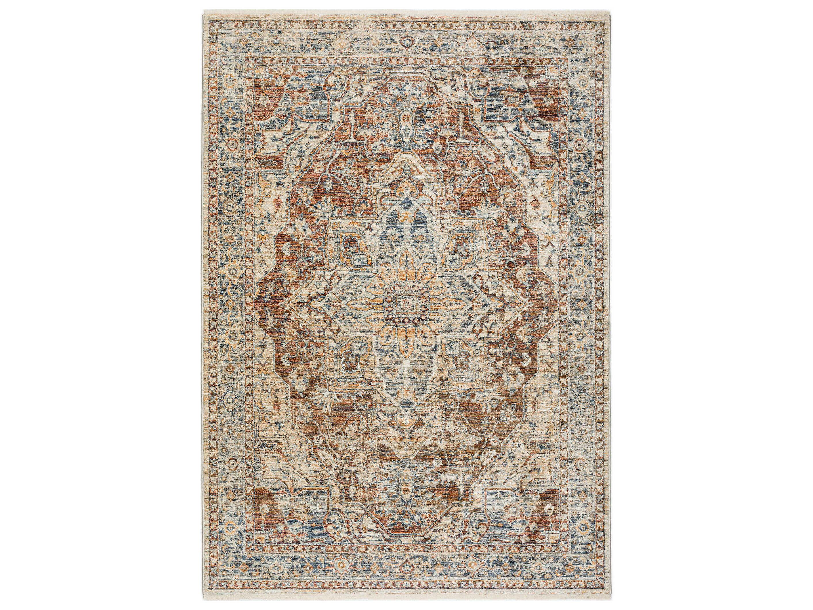 Dalyn Bergama Bordered Area Rug