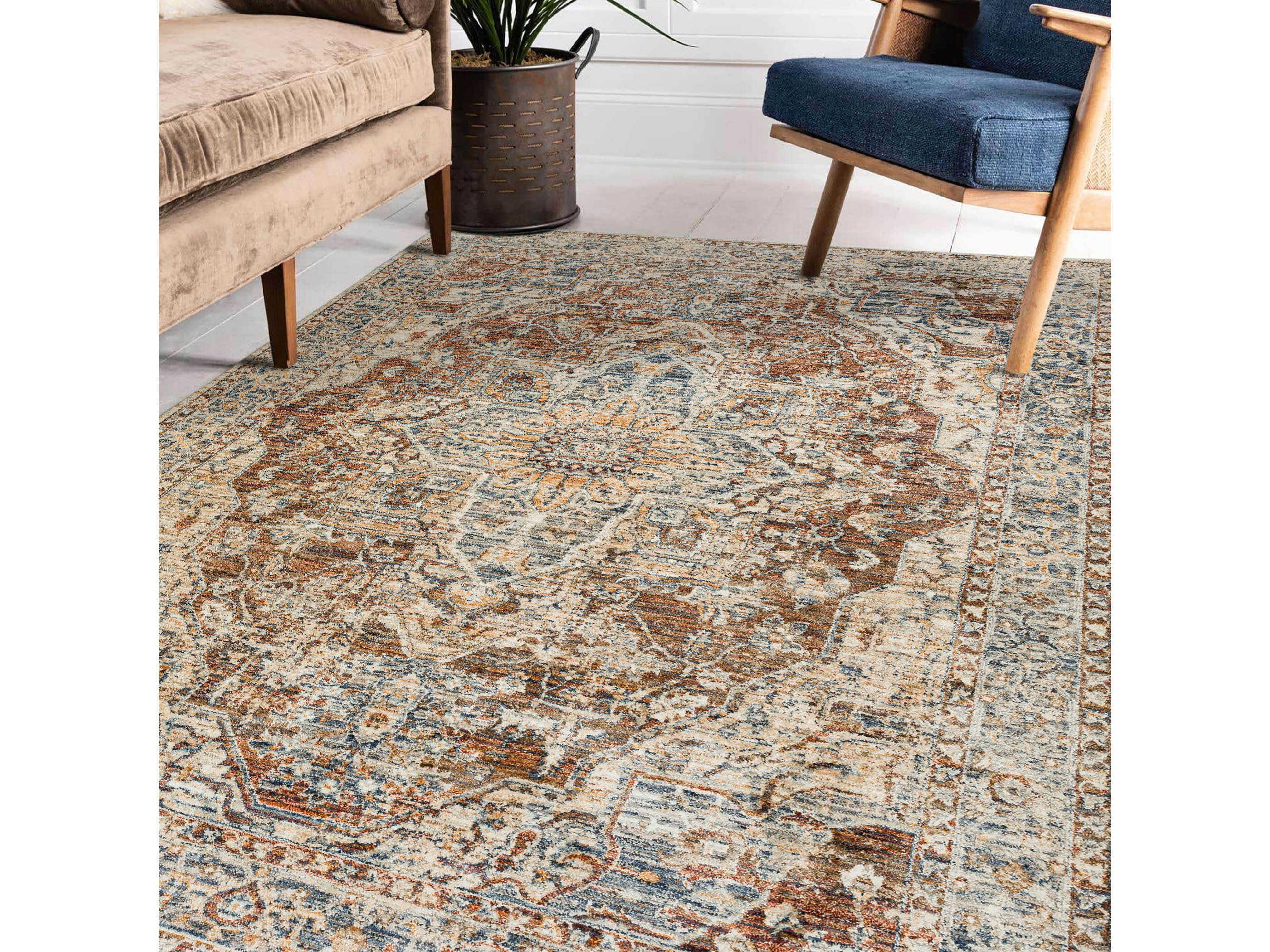 Dalyn Bergama Bordered Area Rug