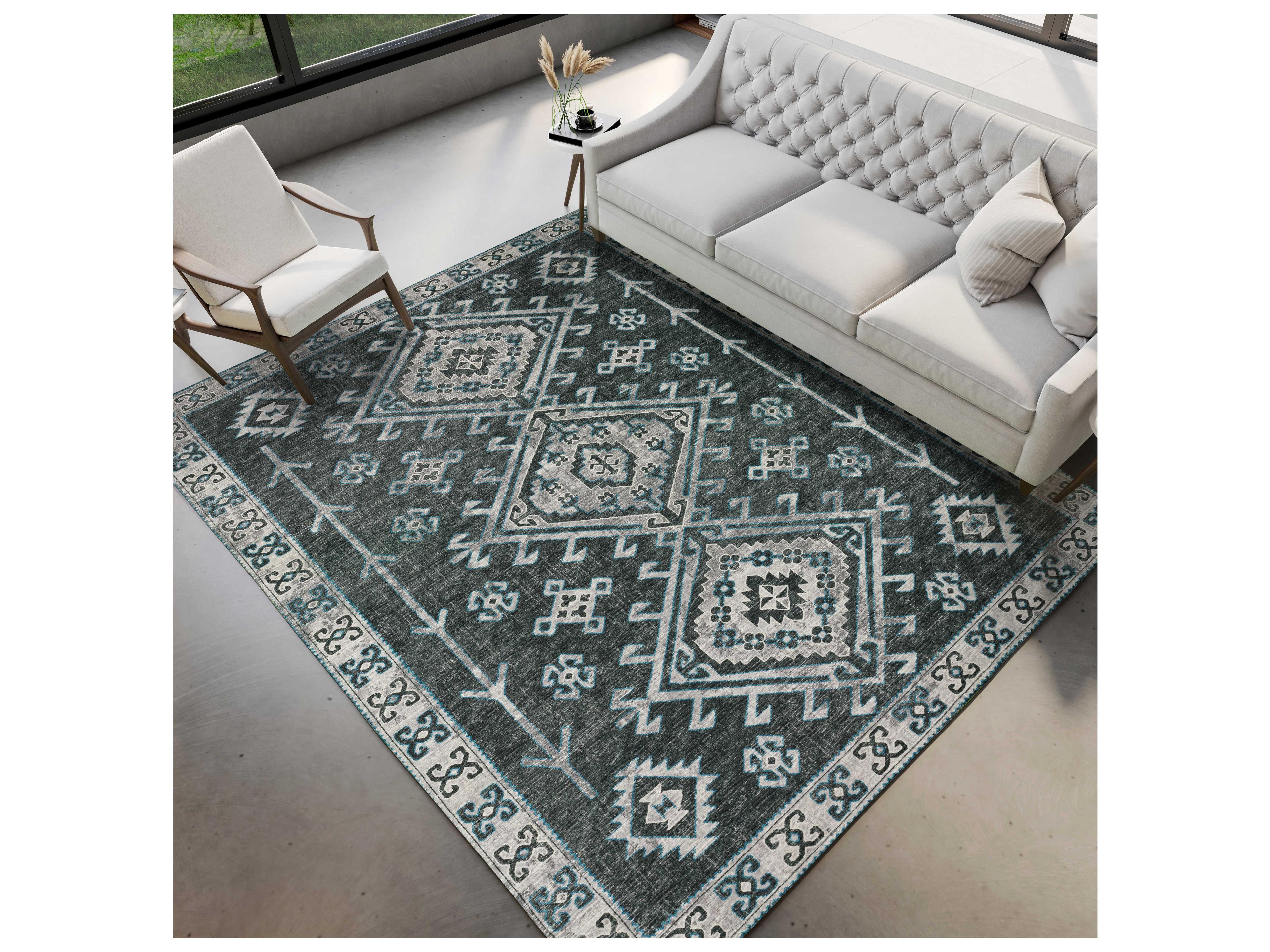 Dalyn Brisbane Bordered Area Rug