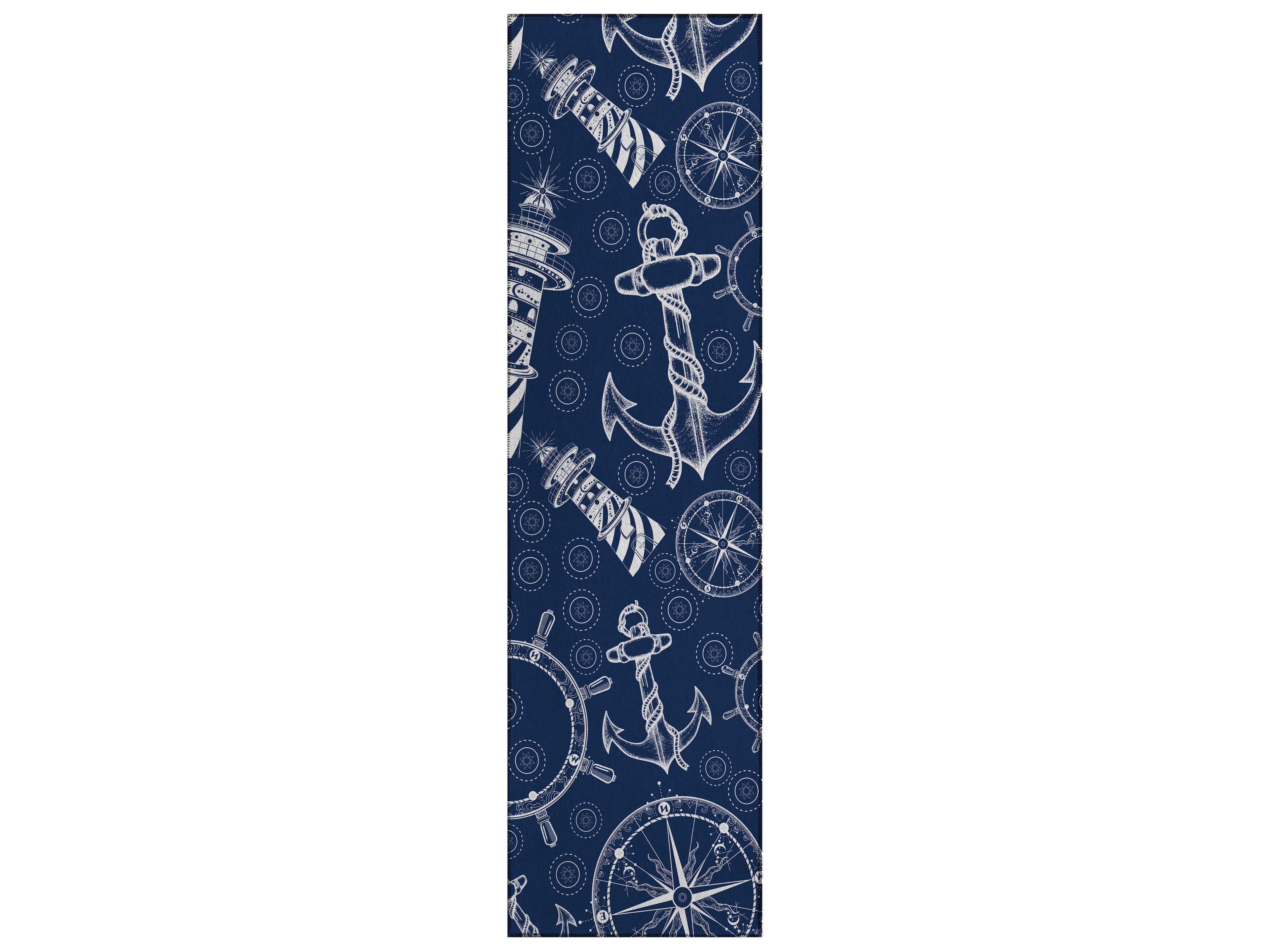 Dalyn Harbor Graphic Runner Area Rug