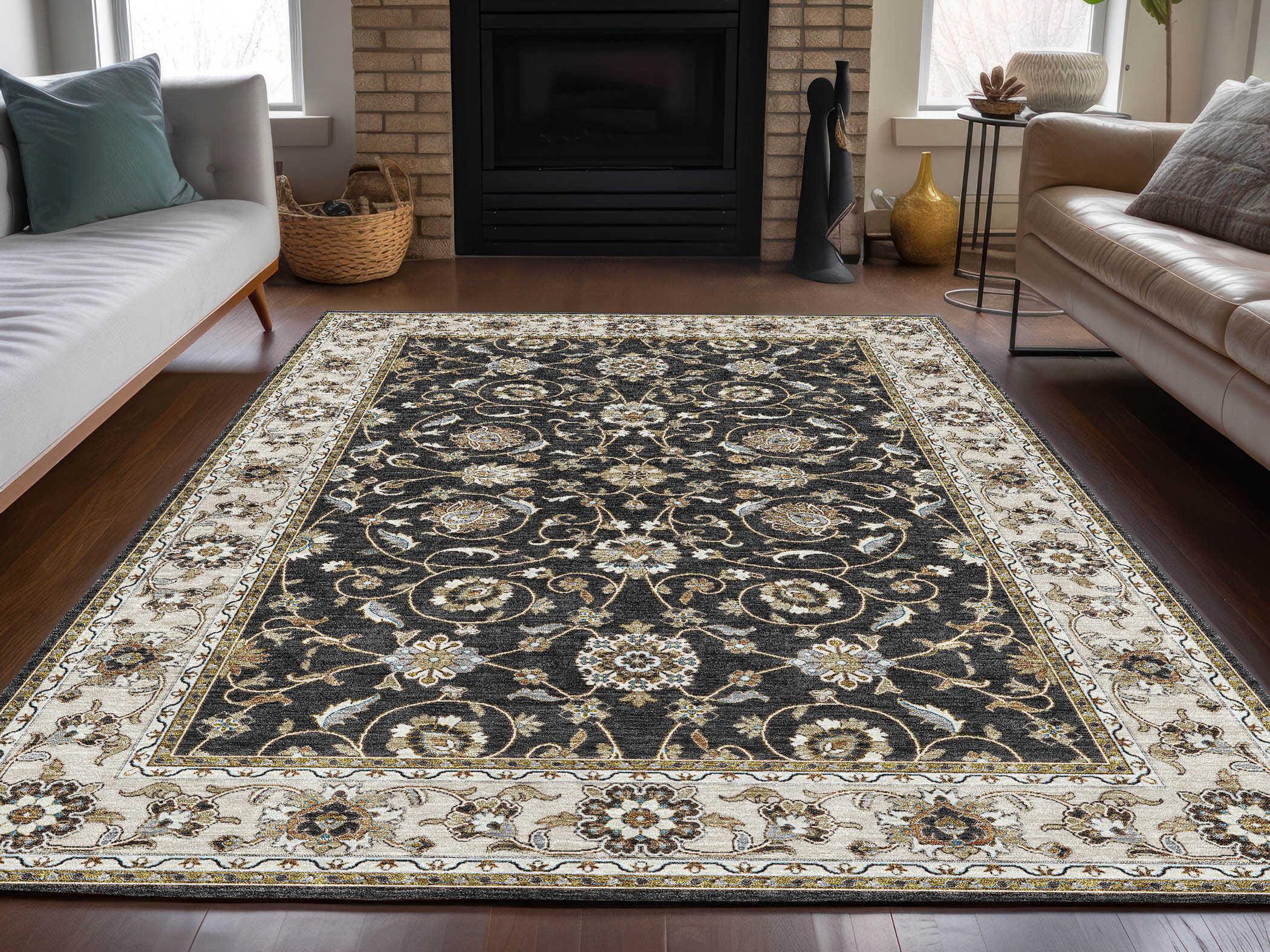 Dalyn Hatay Bordered Area Rug