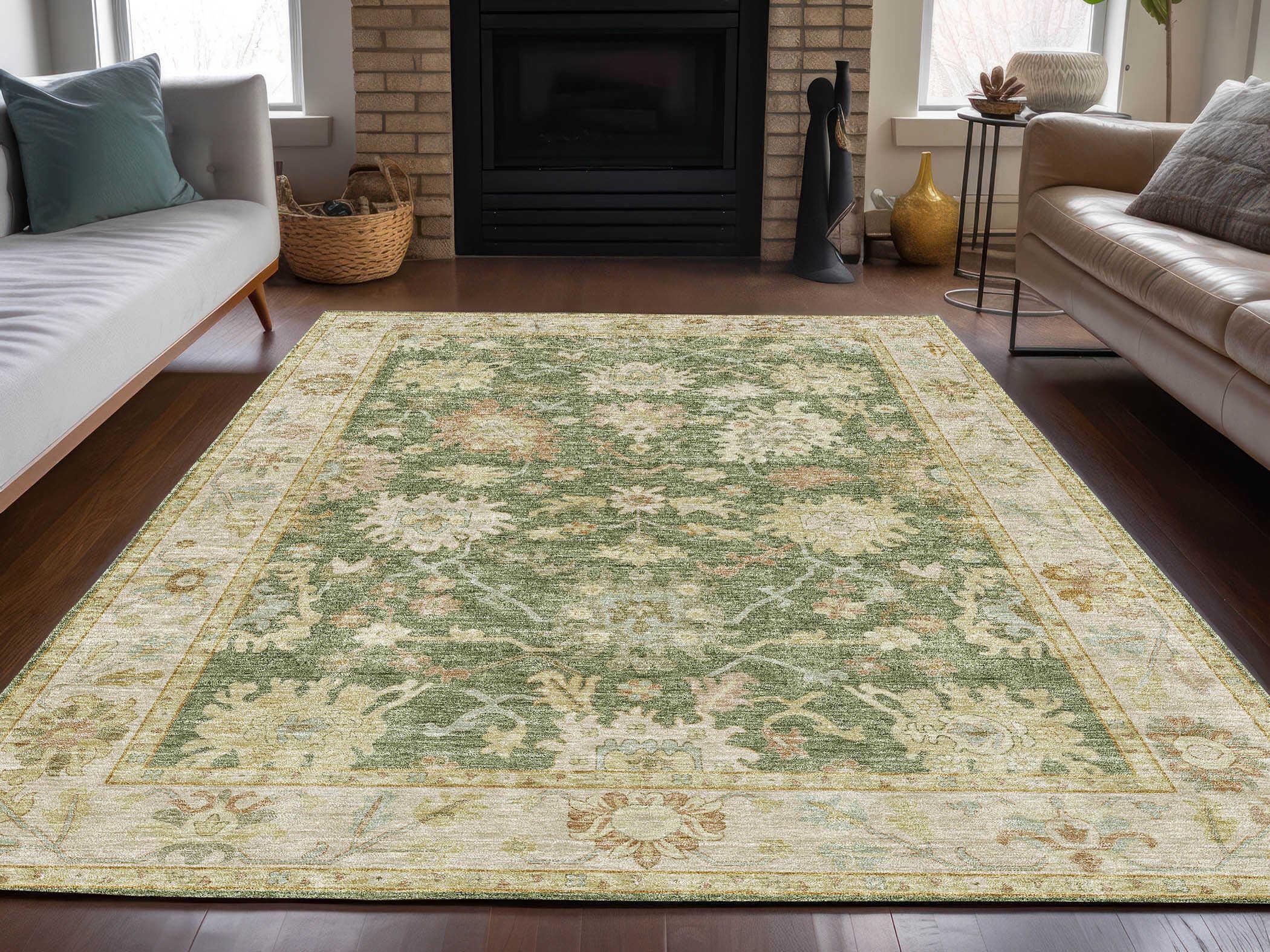 Dalyn Hatay Bordered Area Rug