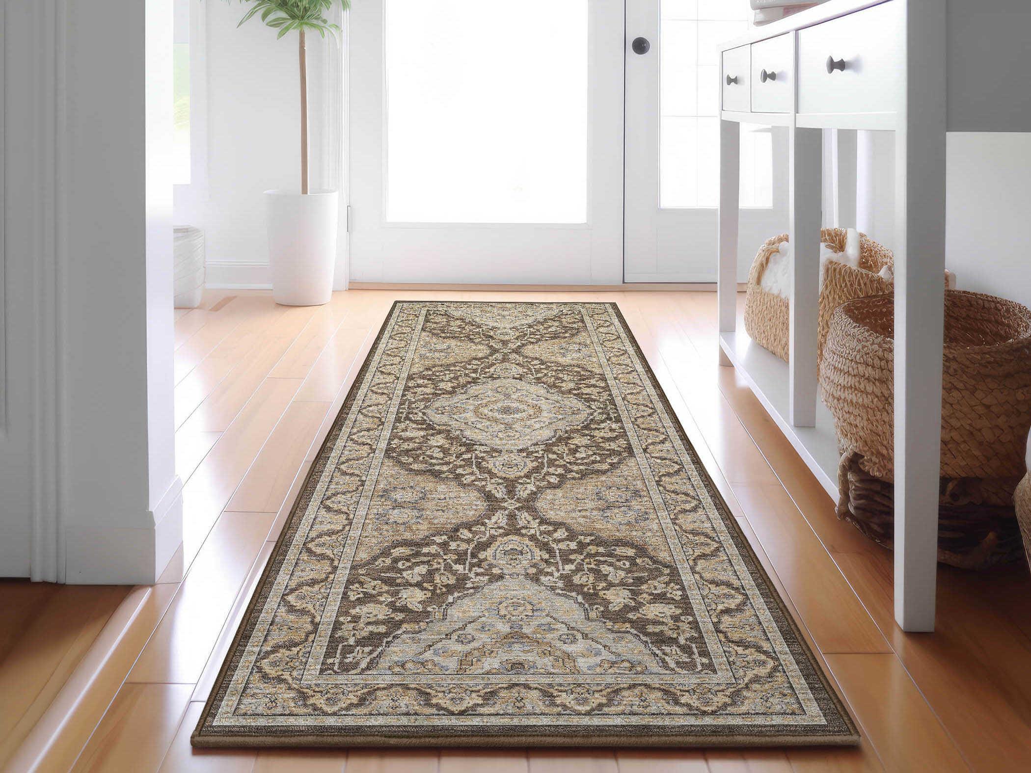 Dalyn Hatay Bordered Runner Area Rug
