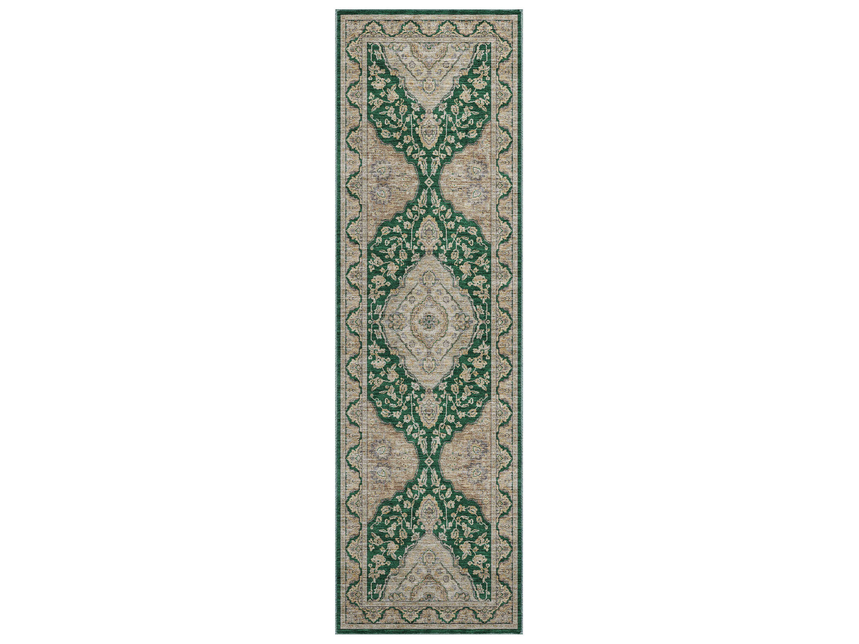 Dalyn Hatay Bordered Runner Area Rug
