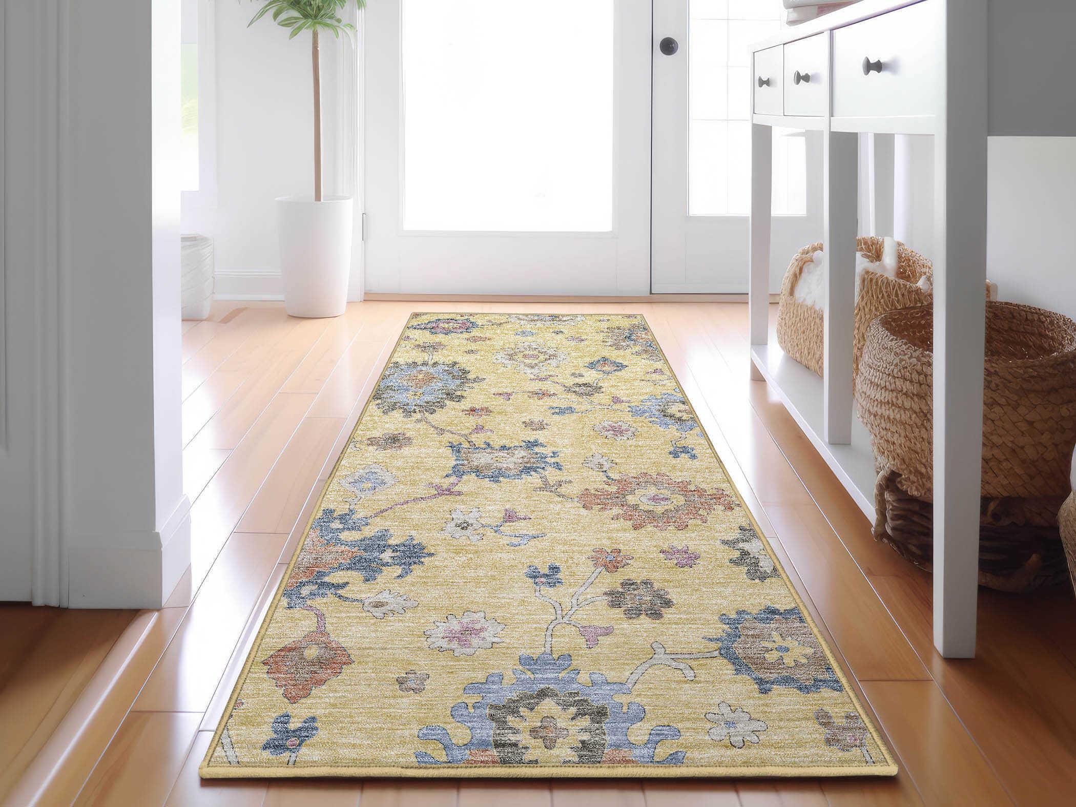Dalyn Hatay Floral Runner Area Rug