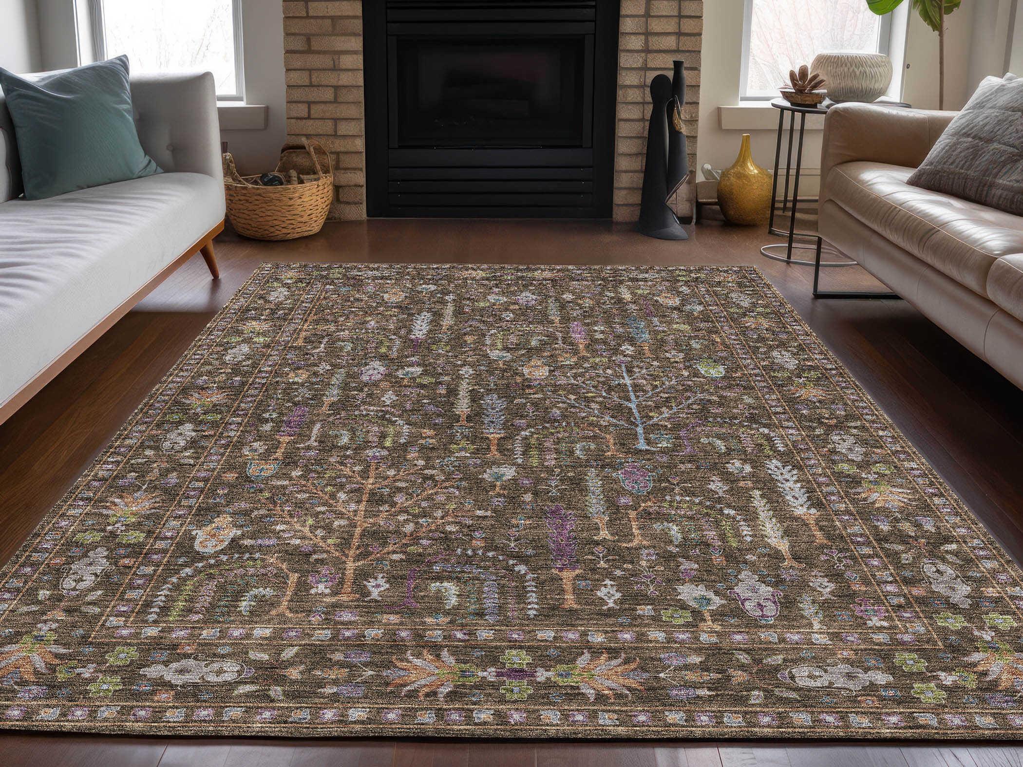 Dalyn Hatay Bordered Area Rug