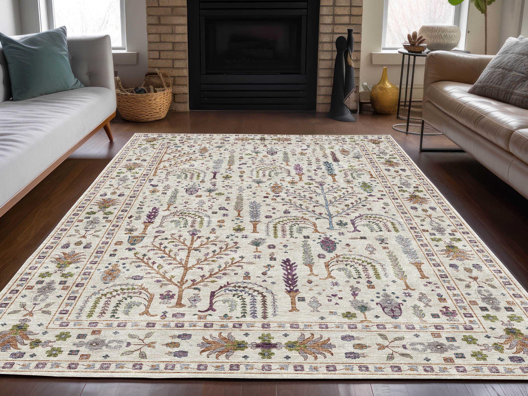 Dalyn Hatay Bordered Area Rug