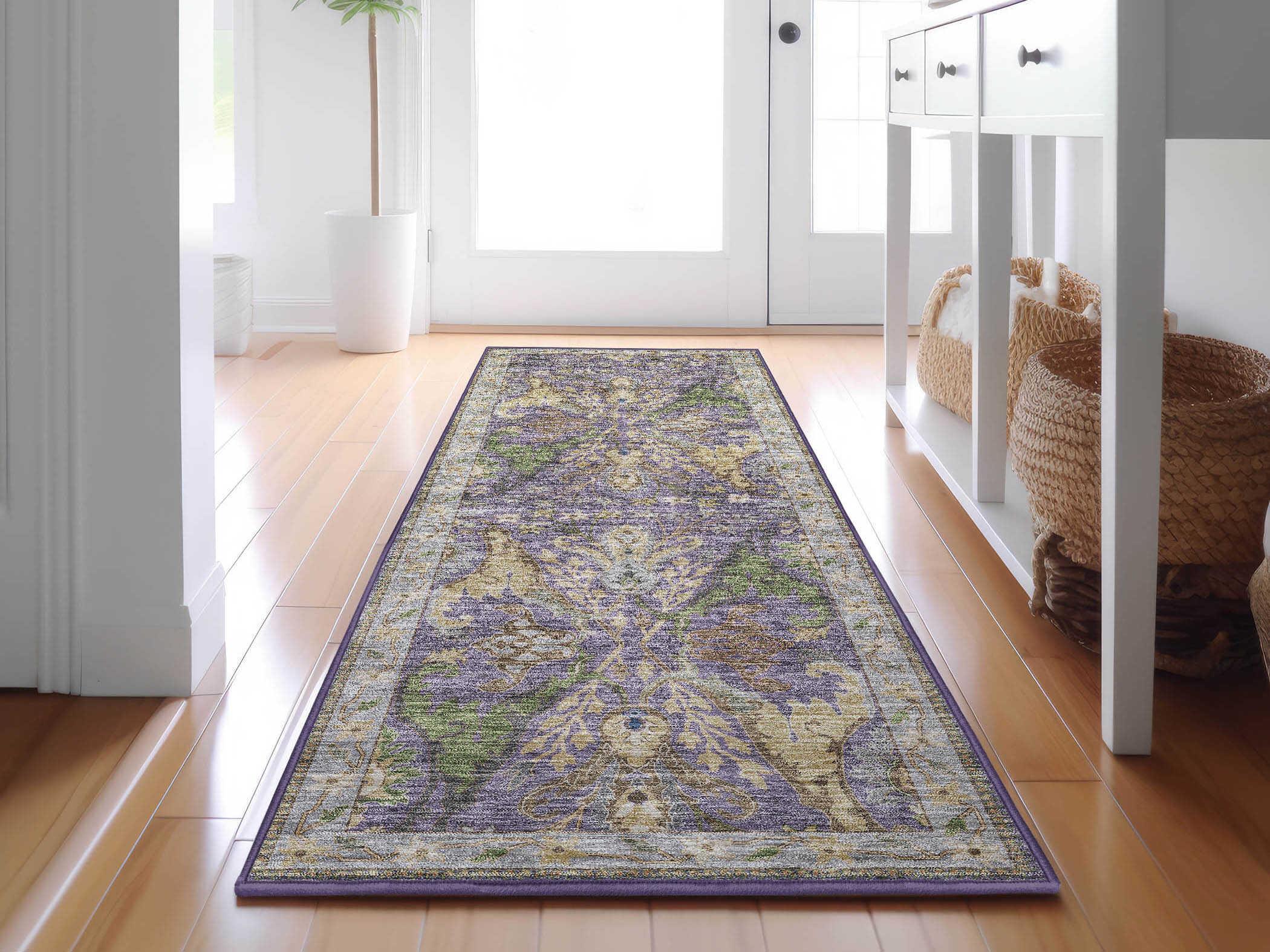 Dalyn Hatay Bordered Runner Area Rug