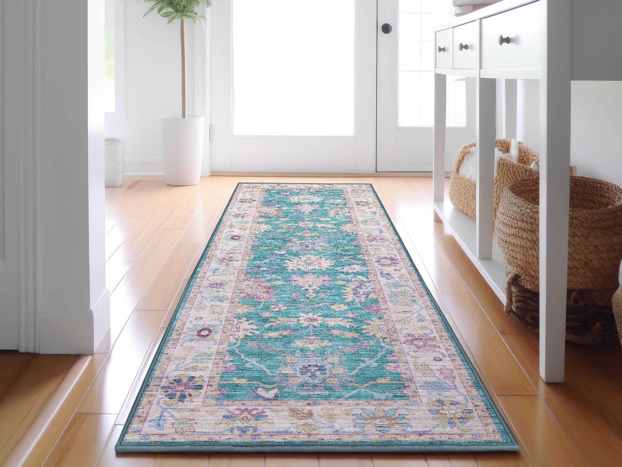 Dalyn Hatay Bordered Runner Area Rug