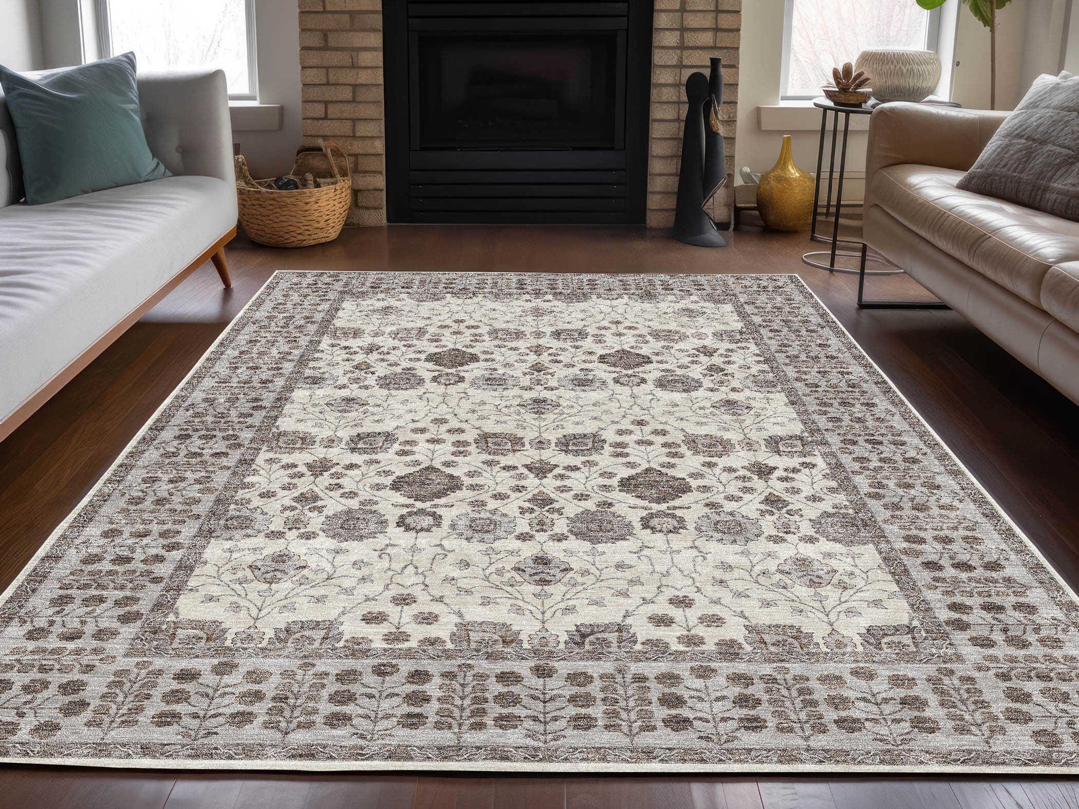 Dalyn Hatay Bordered Area Rug