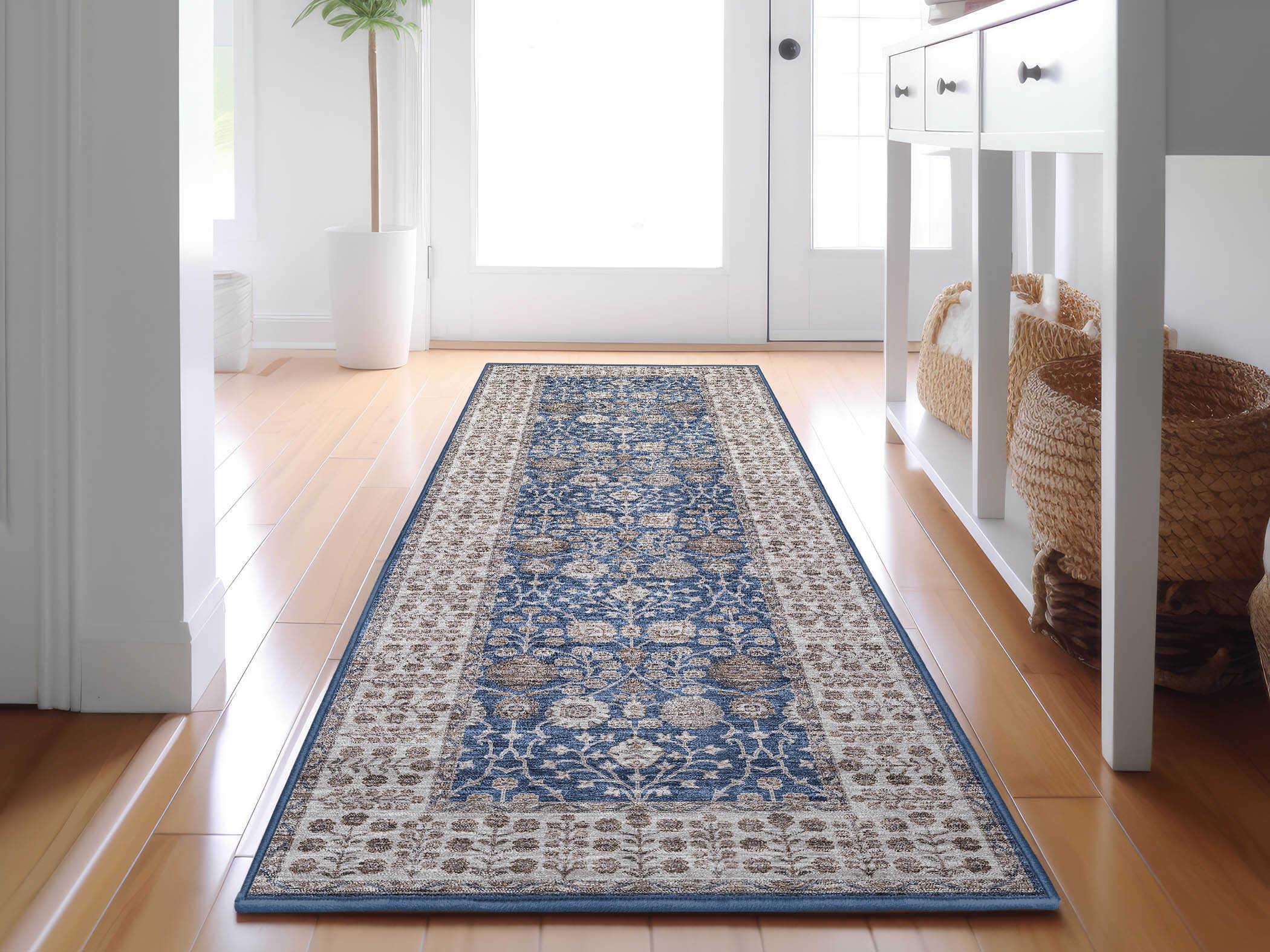 Dalyn Hatay Bordered Runner Area Rug