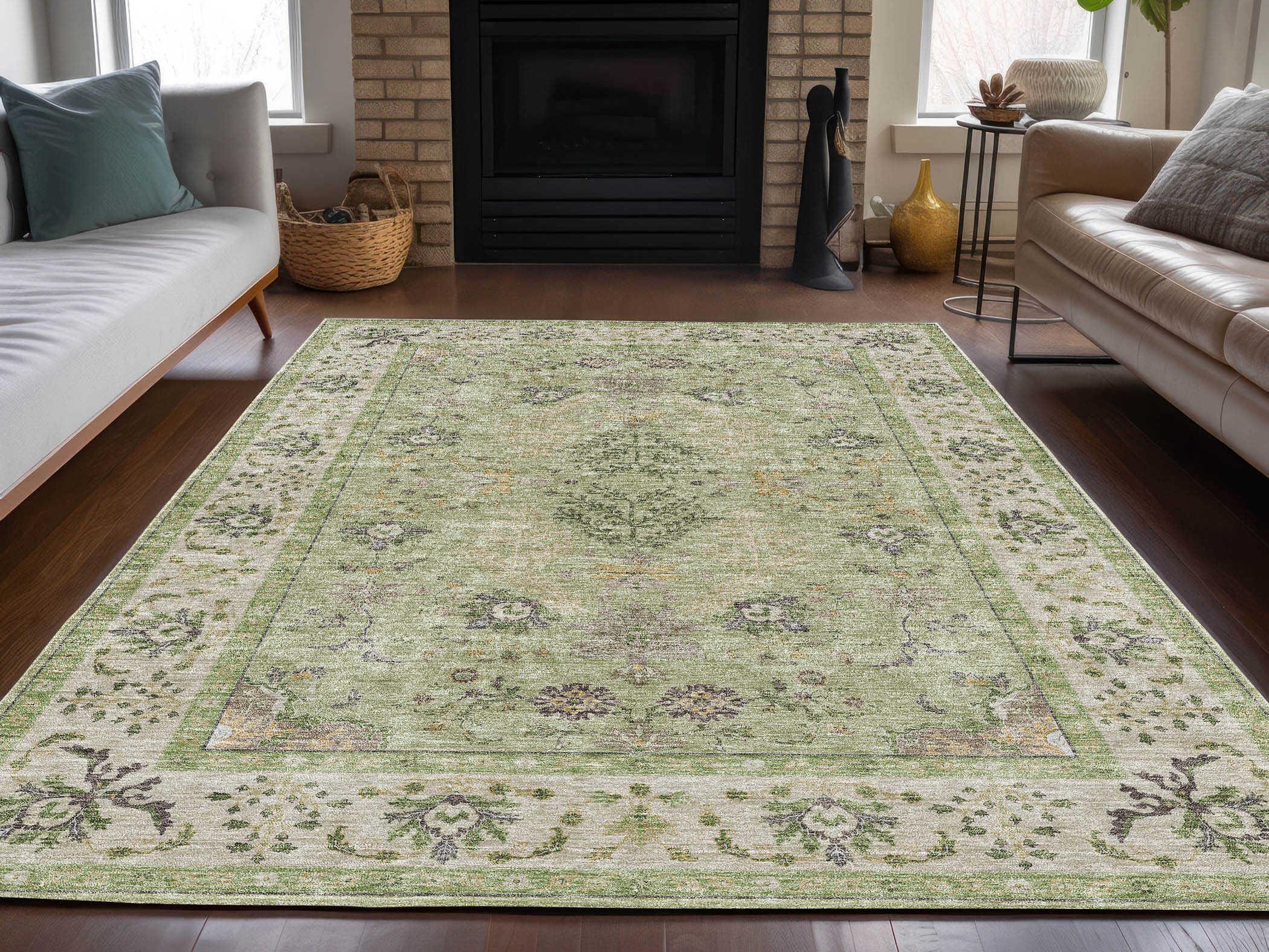 Dalyn Hatay Bordered Area Rug
