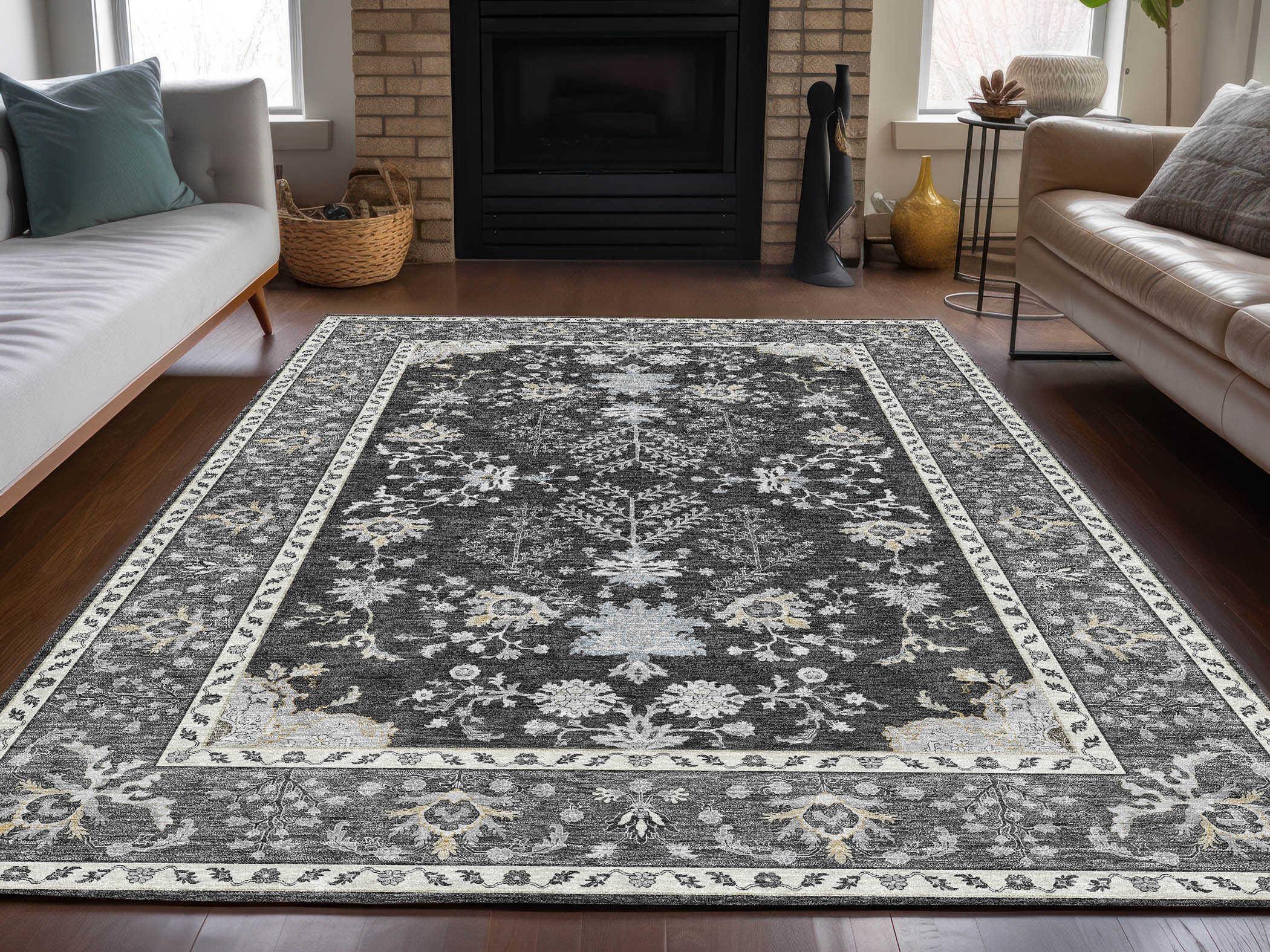 Dalyn Hatay Bordered Area Rug