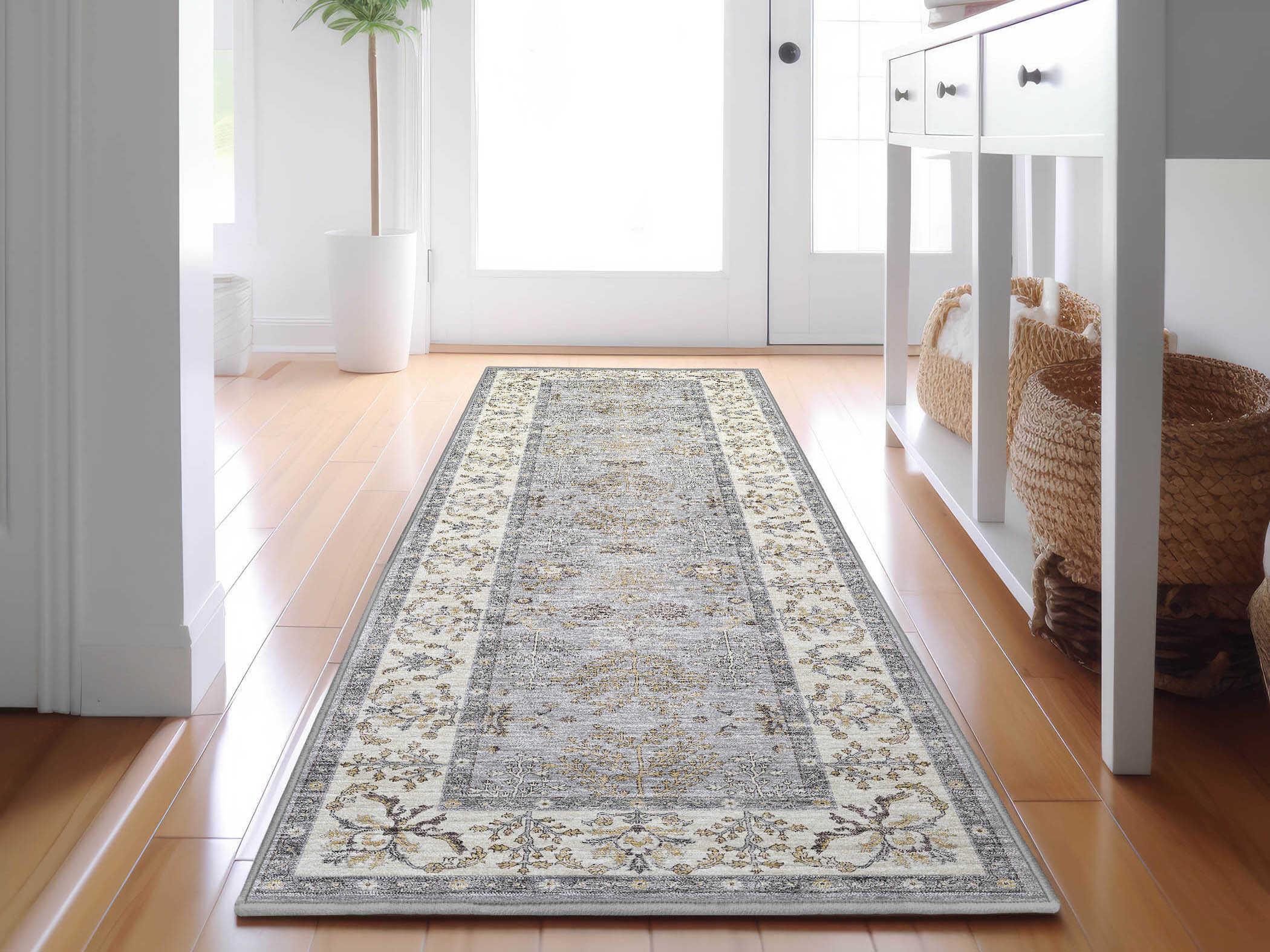 Dalyn Hatay Bordered Runner Area Rug