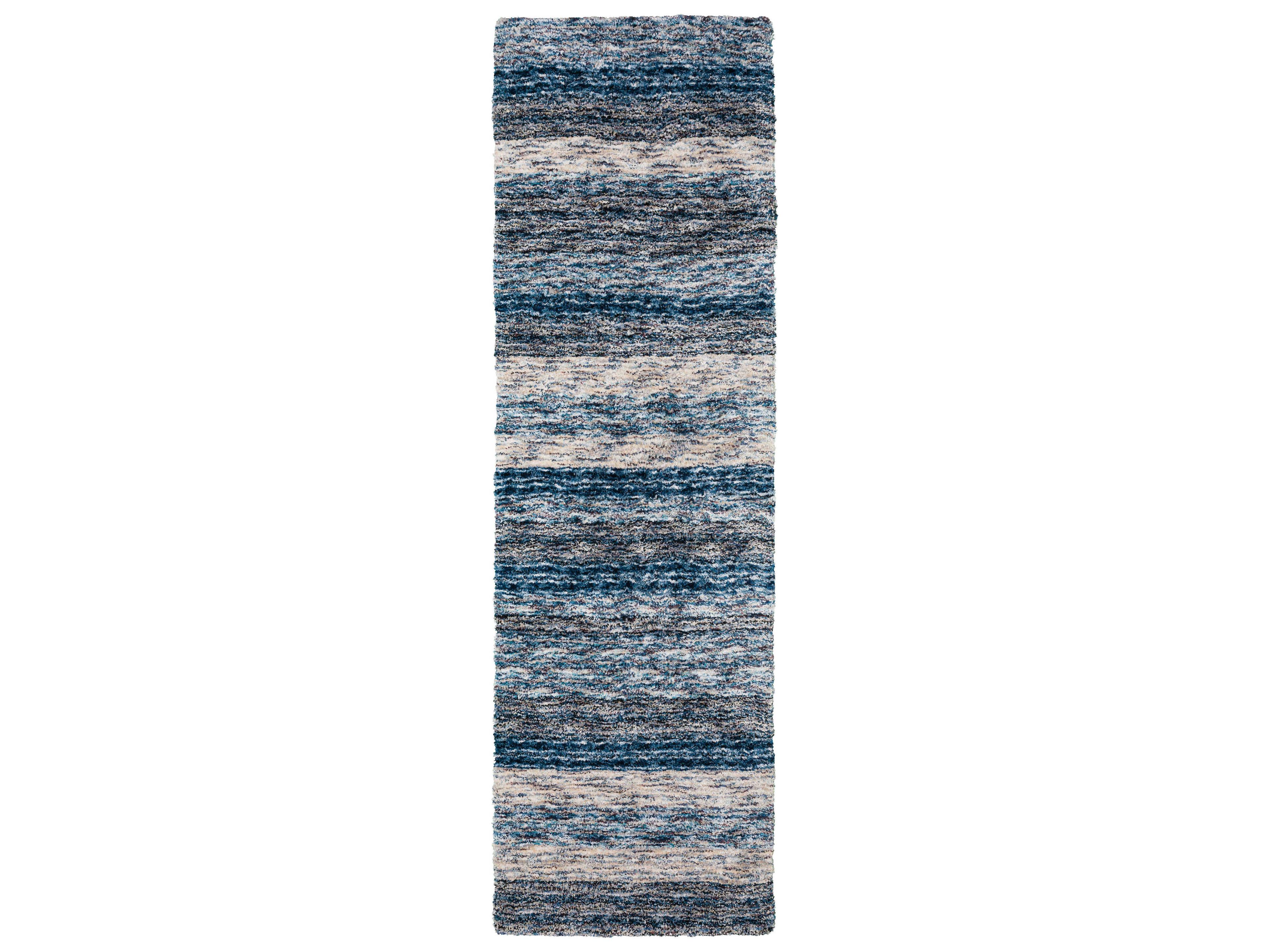 Dalyn Joplin Shag Striped Area Rug