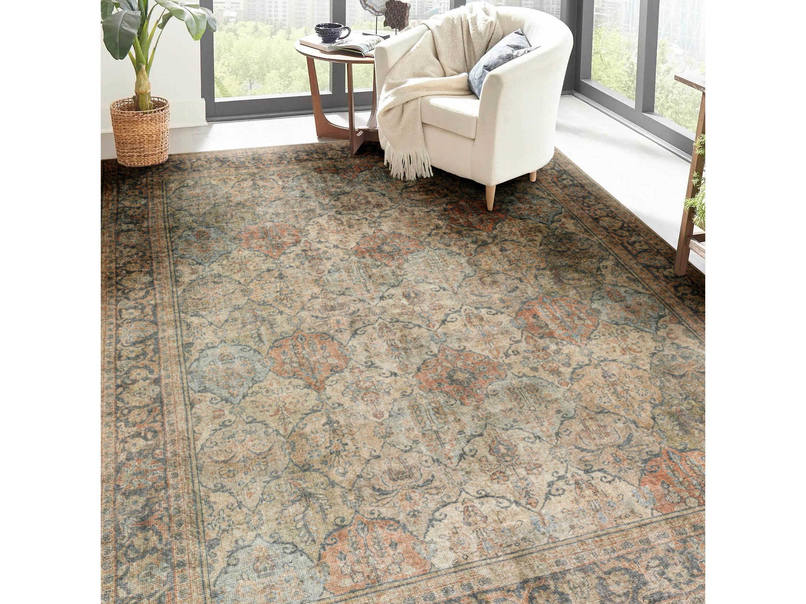 Dalyn Kars Bordered Area Rug