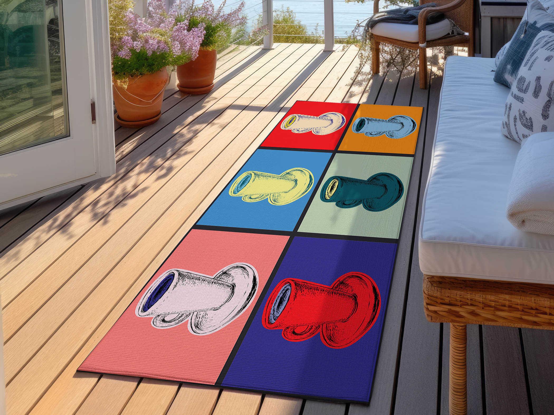 Dalyn Kendall Graphic Runner Area Rug