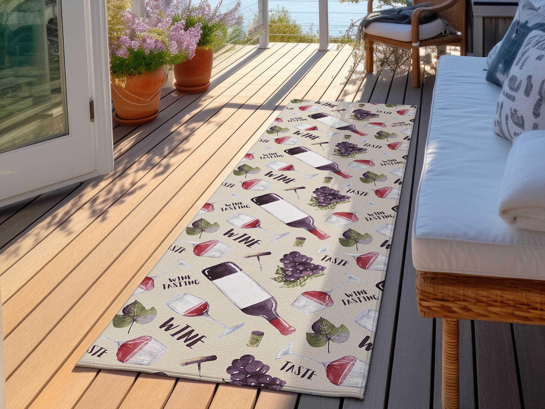 Dalyn Kendall Graphic Runner Area Rug