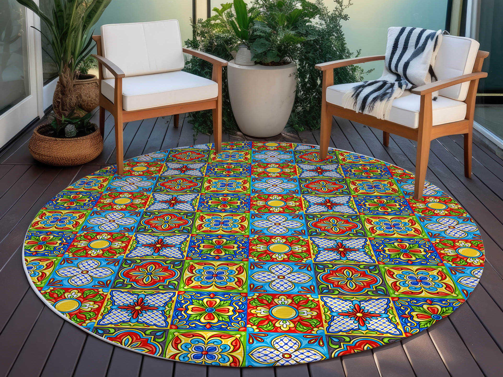 Dalyn Kendall Graphic Area Rug