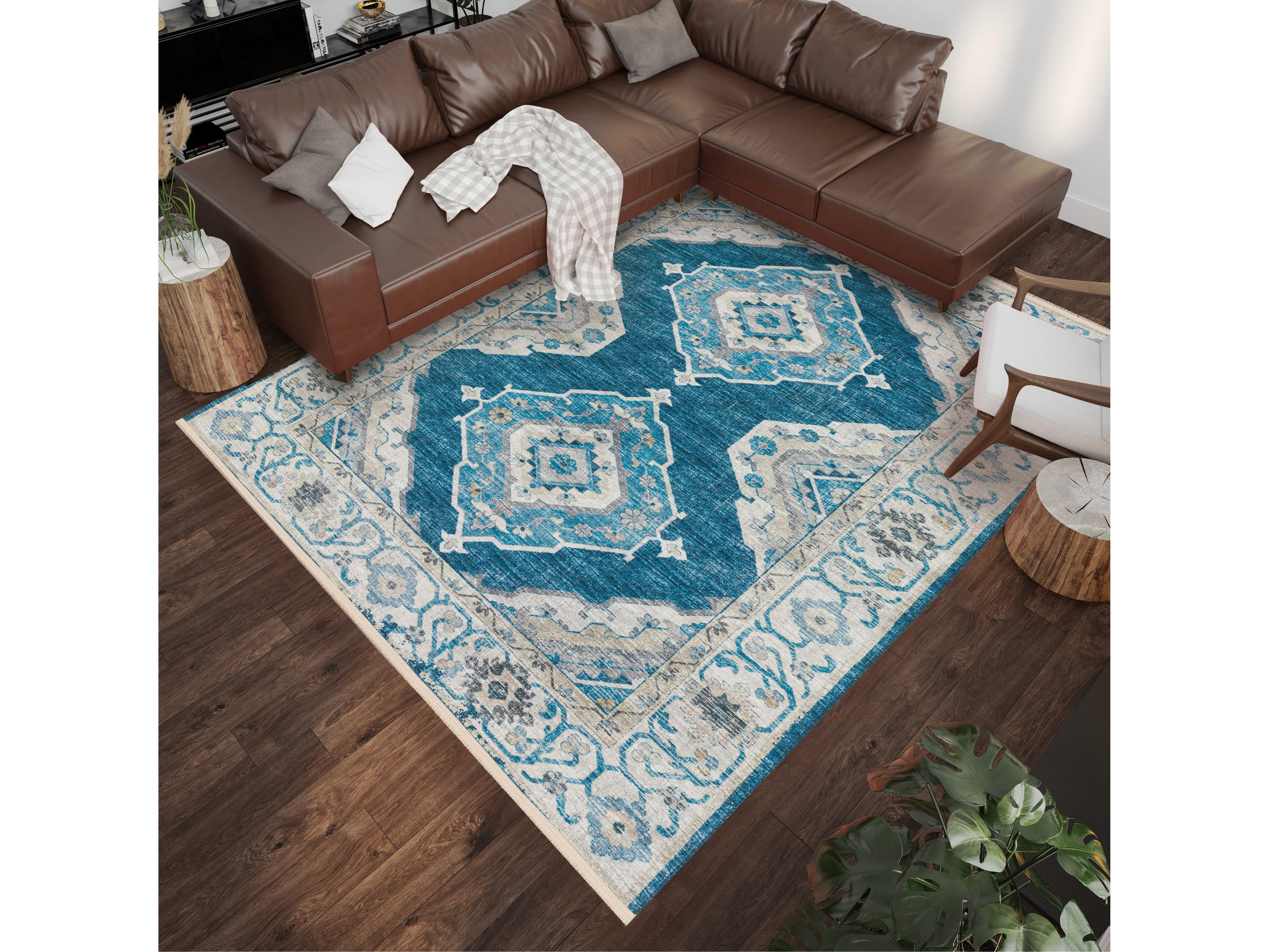 Dalyn Marbella Bordered Area Rug