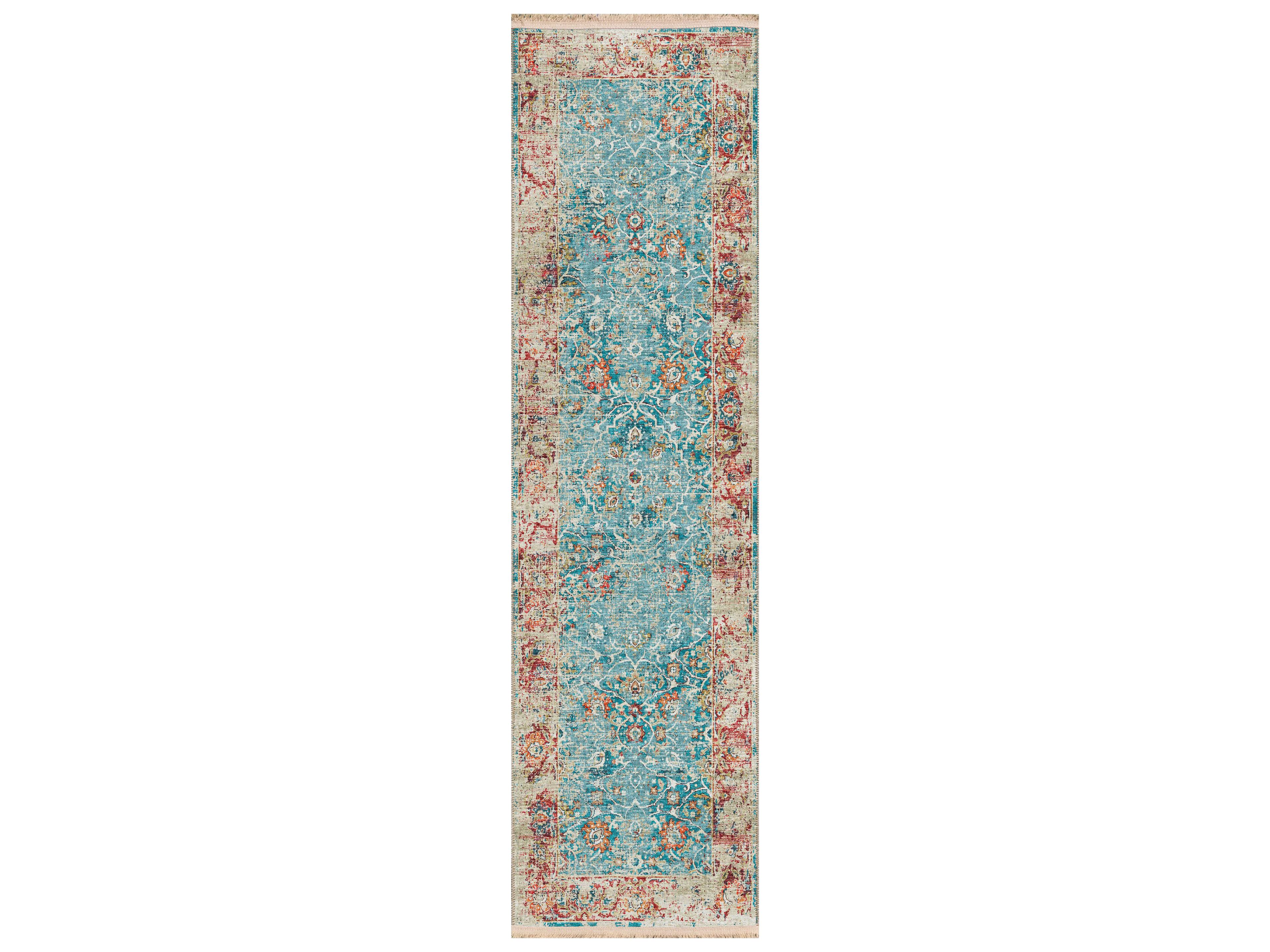 Dalyn Marbella Bordered Runner Area Rug